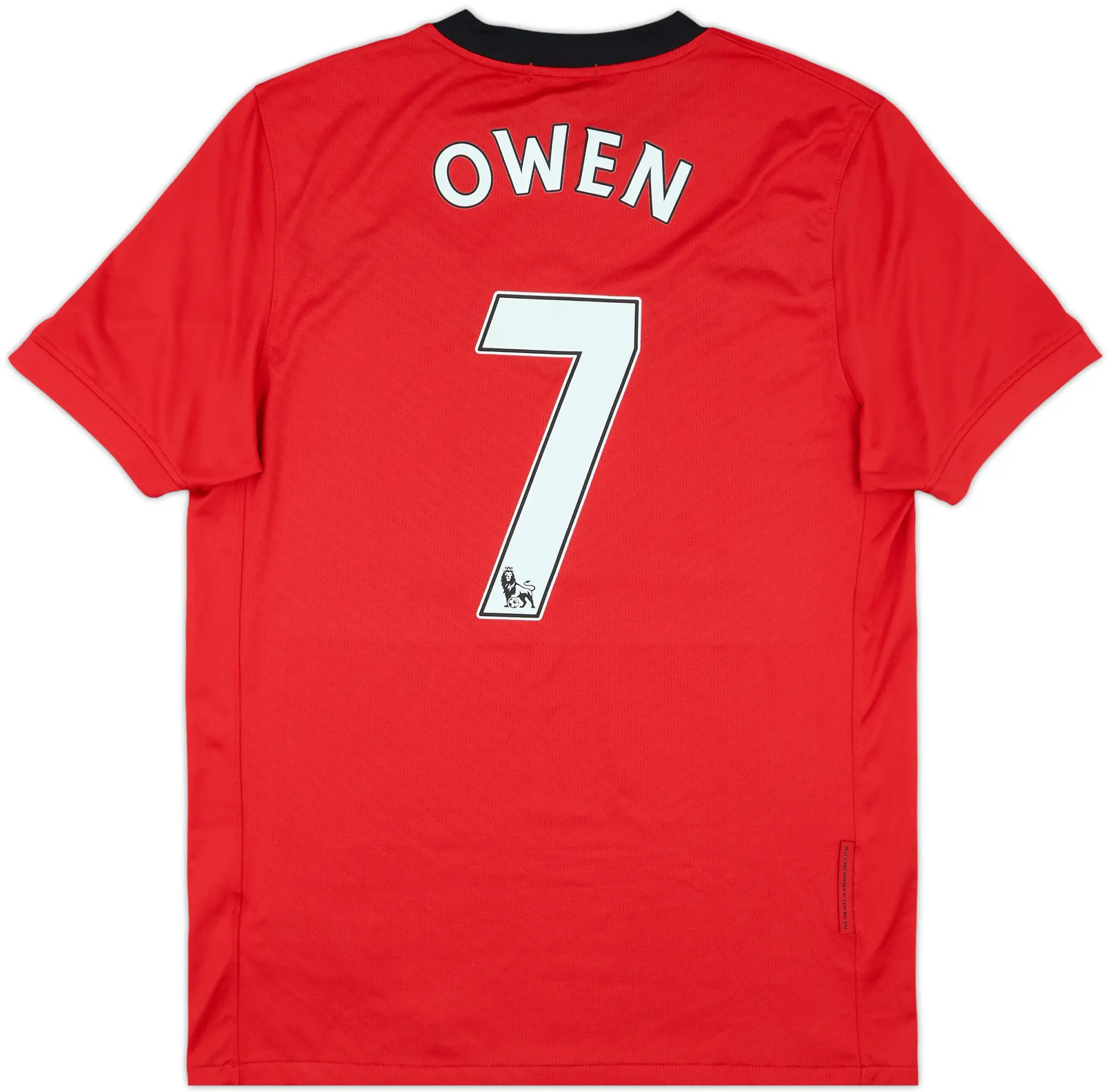 2009-10 Manchester United Home Shirt Owen #7 - 8/10 - (M)