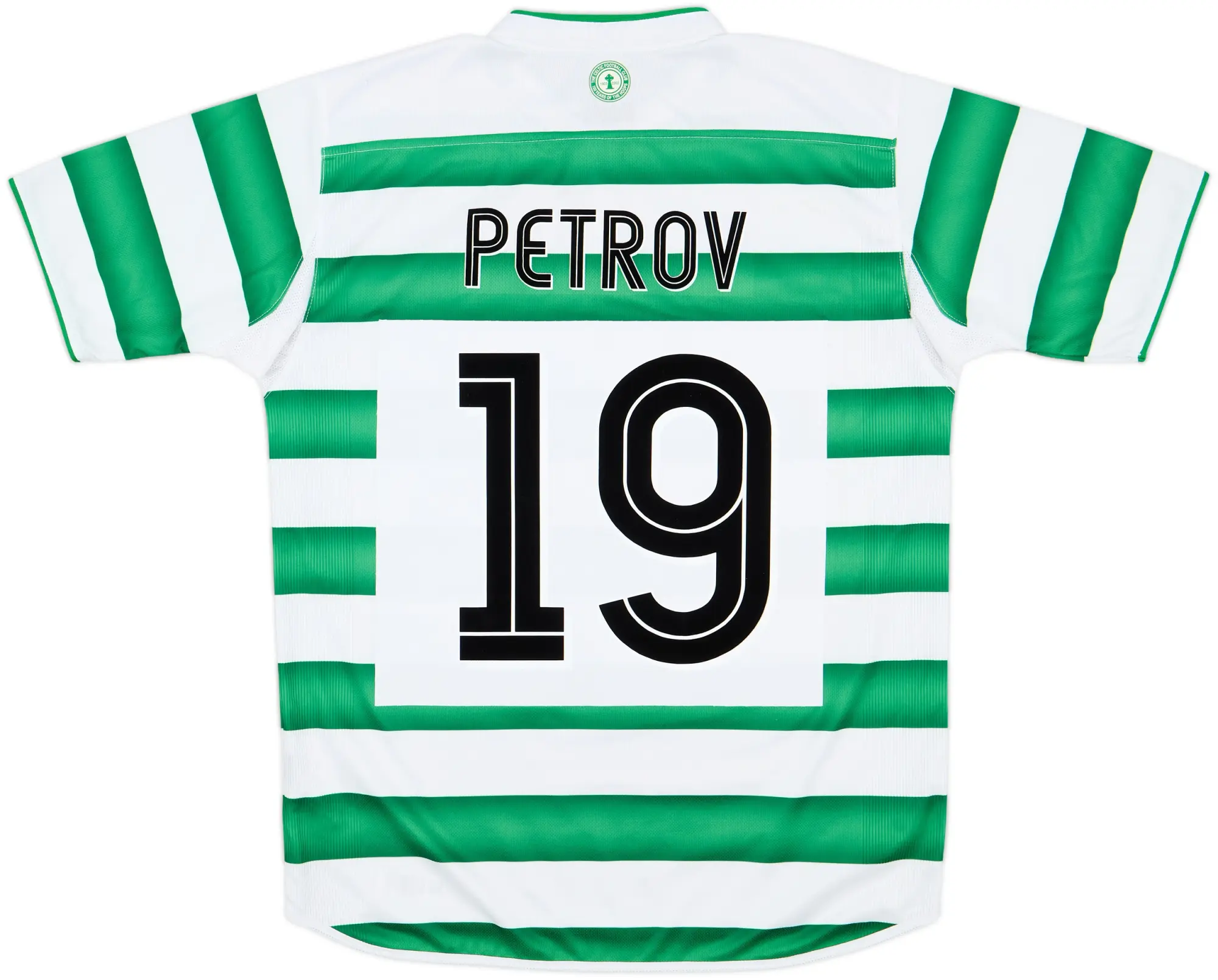 2004-05 Celtic Home Shirt Petrov #19 - 10/10 - (M)