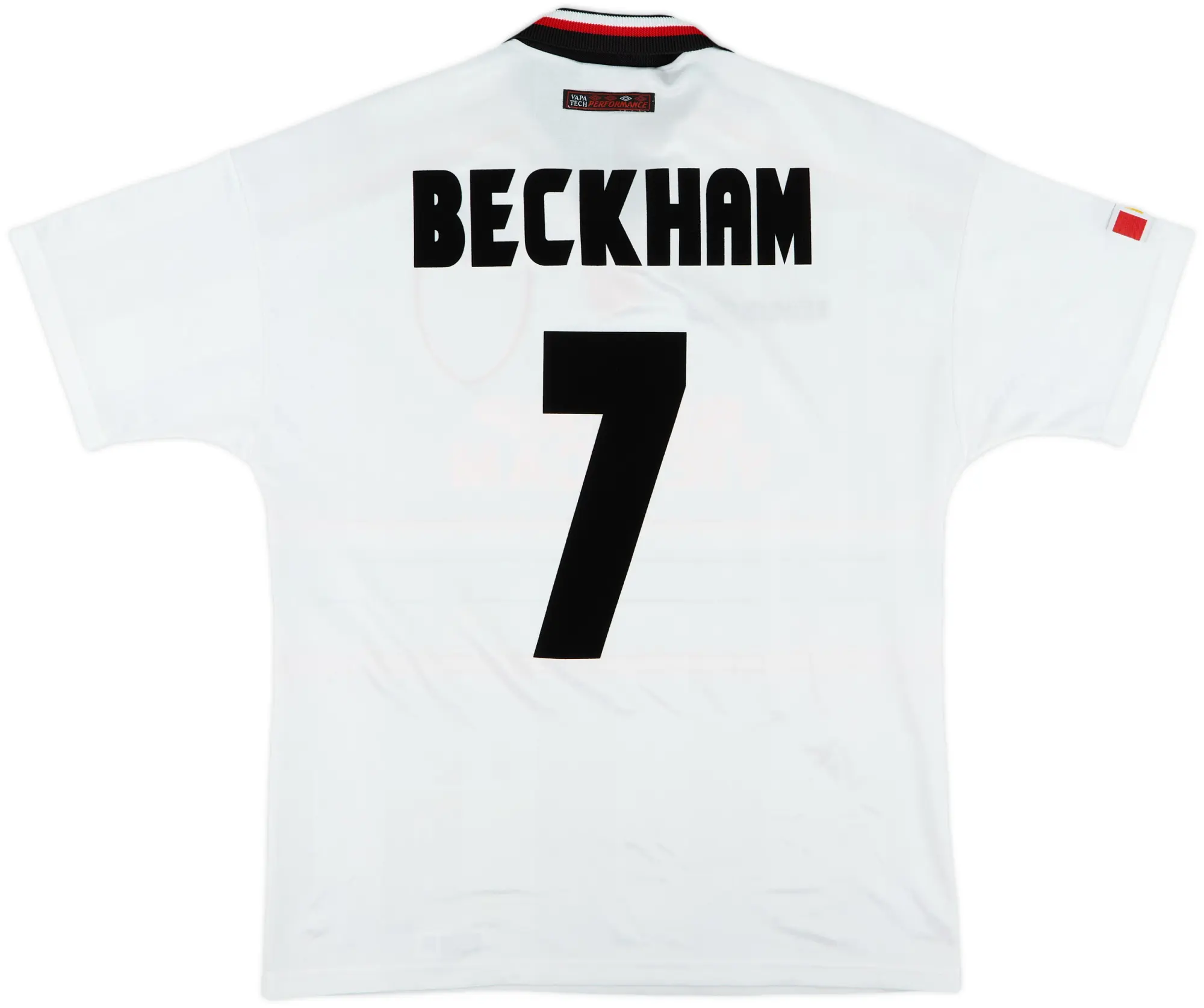 1997-99 Manchester United Away Shirt Beckham #7 - 10/10 - (L)