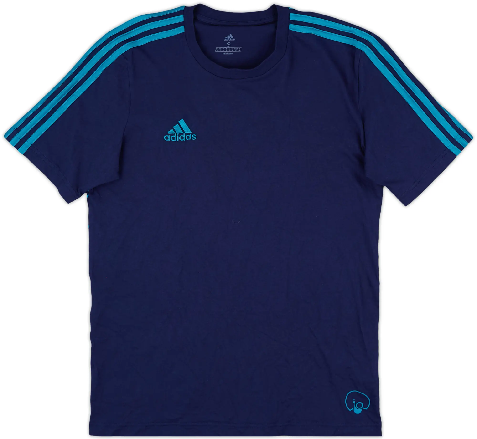 2023-24 Leeds United adidas Tee - 9/10 - (S)