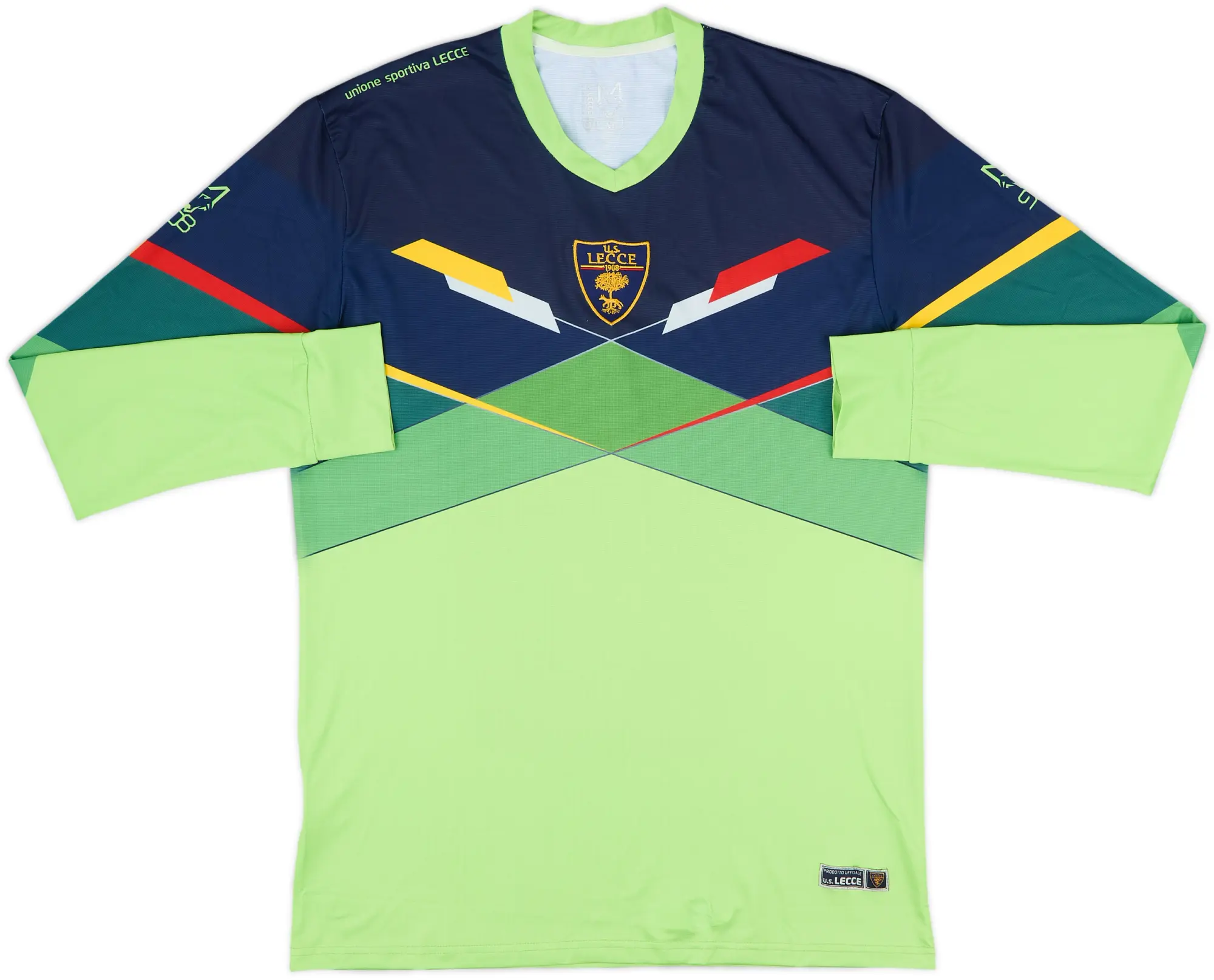 2018-19 Lecce M908 Training L/S Shirt - 9/10 - (XL)