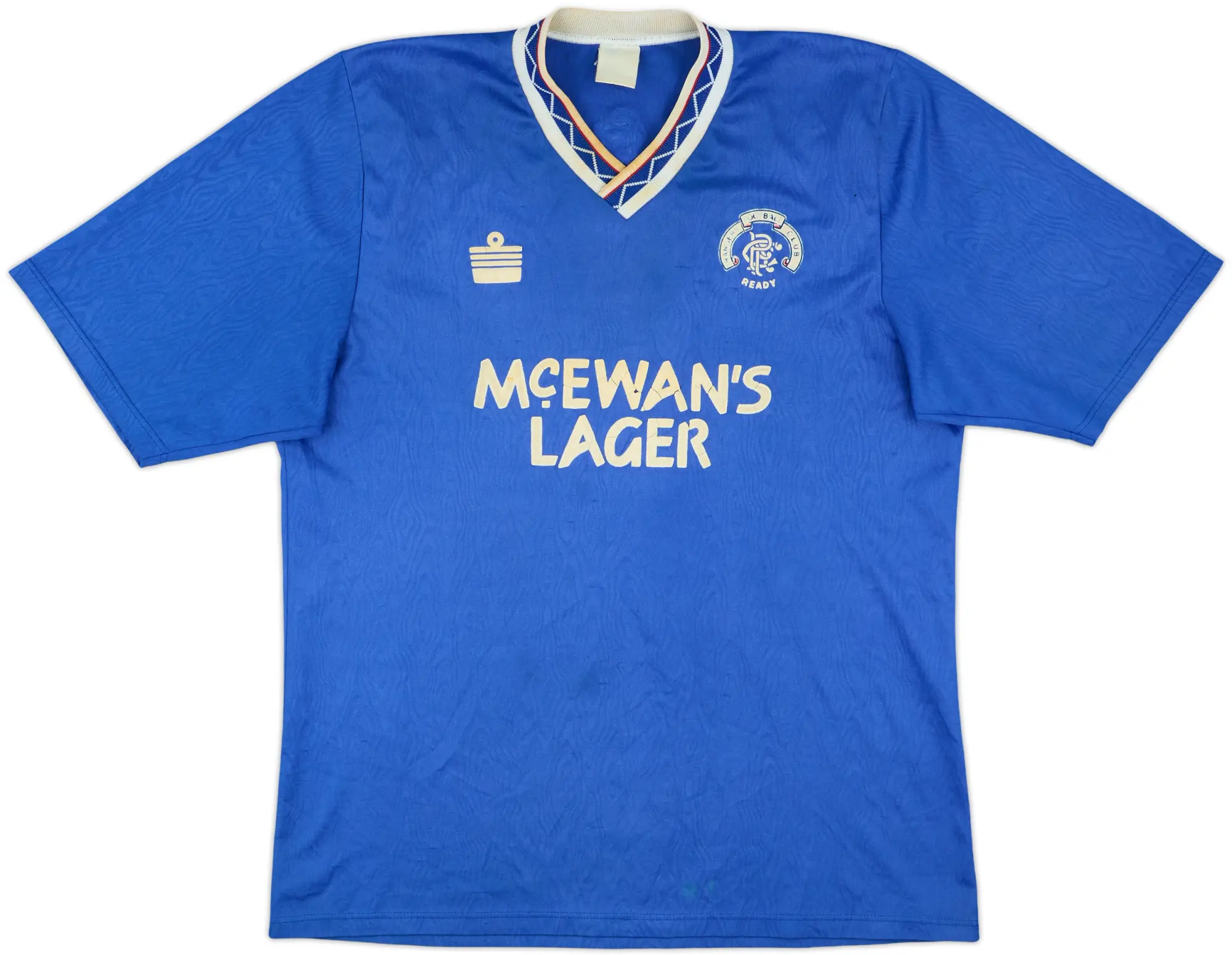 1990-92 Rangers Home Shirt - 4/10 - (L)