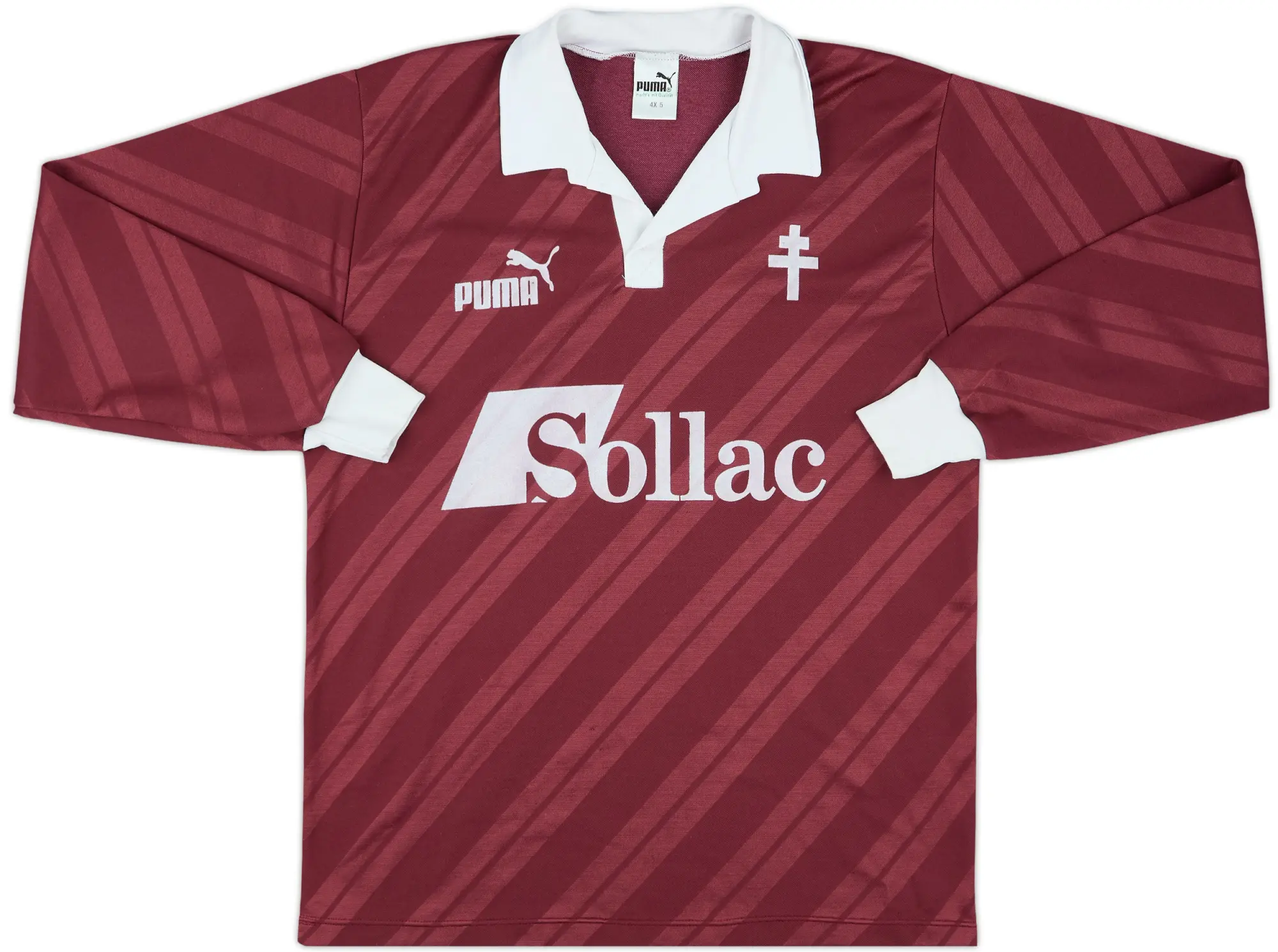 1988-91 Metz Home L/S Shirt - 8/10 - (L)