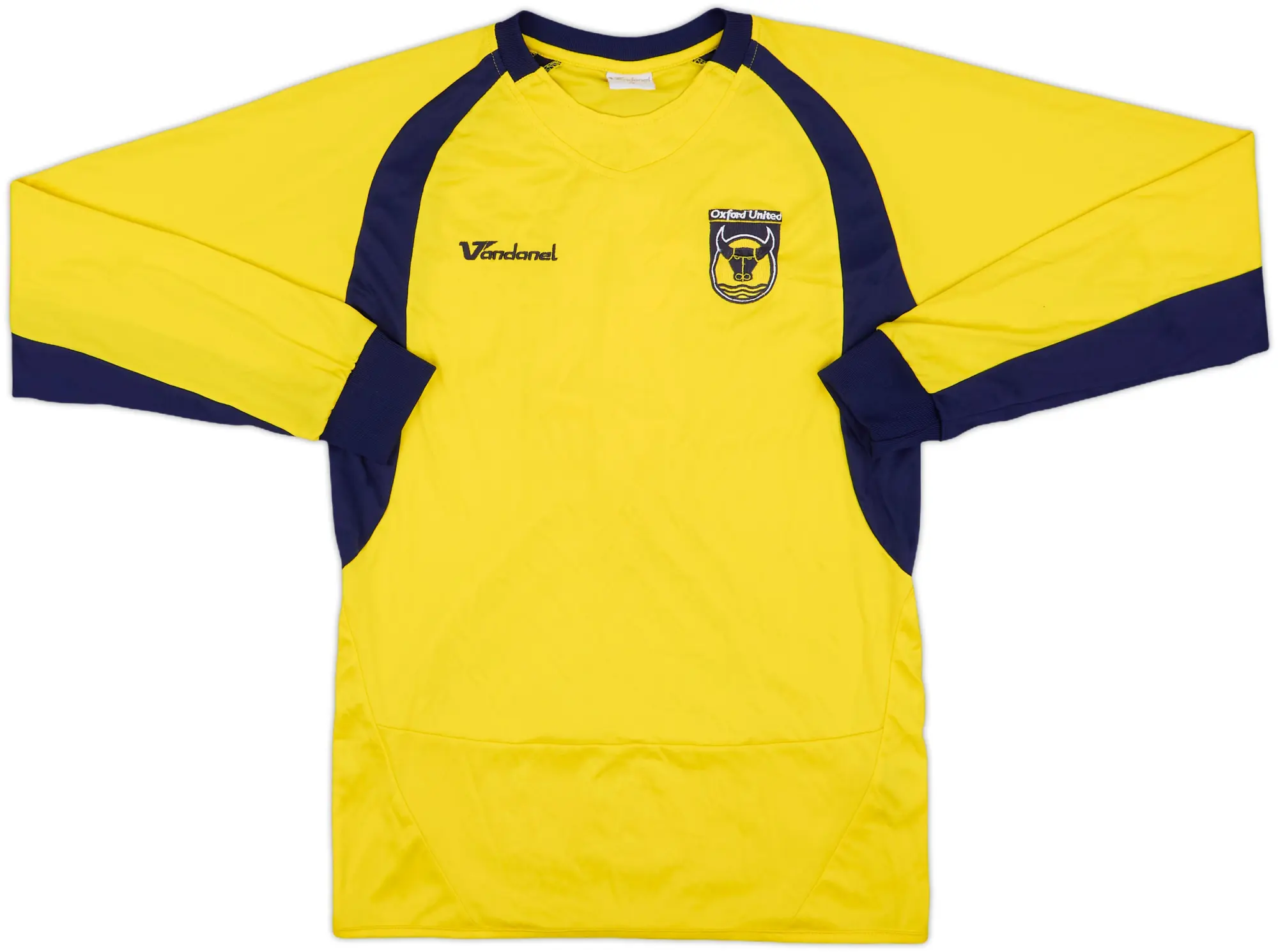 2000s Oxford United Youth Home L/S Shirt #8 - 9/10 - (S)
