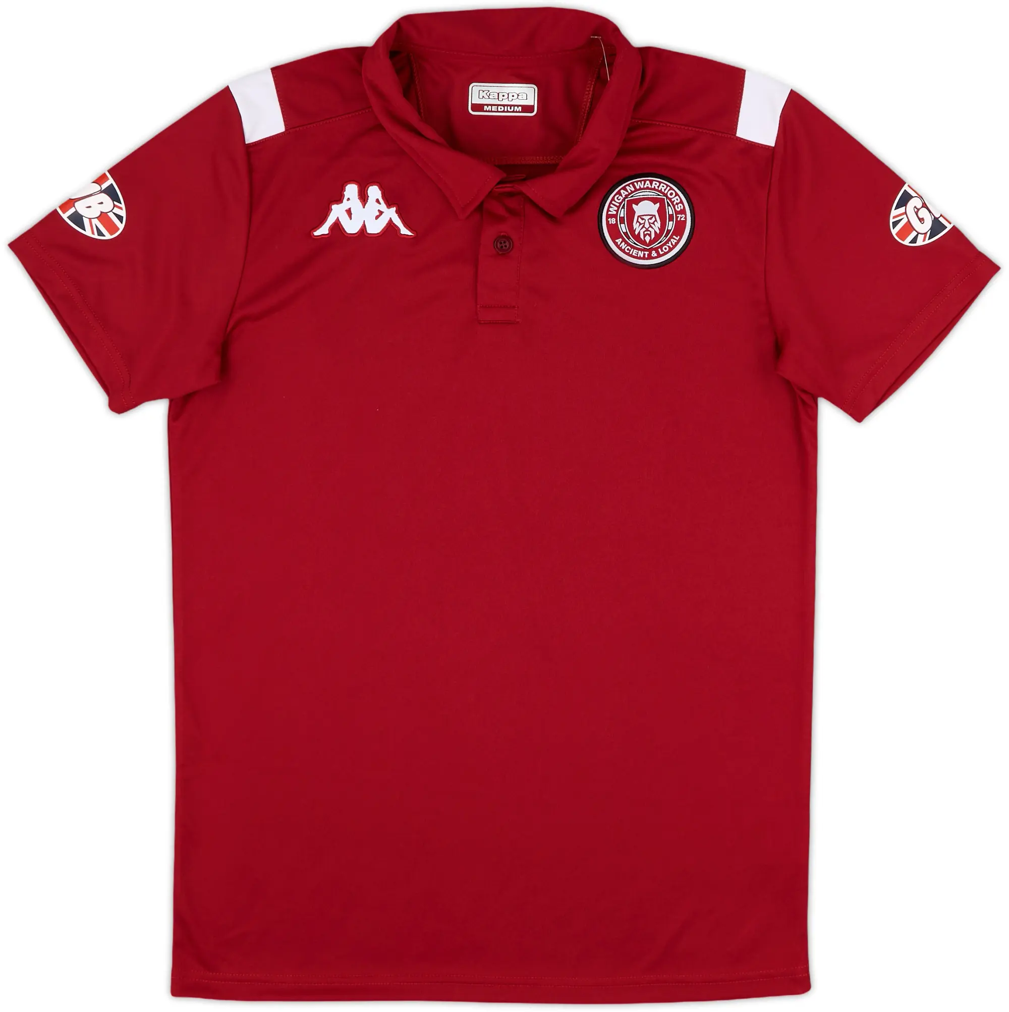 2024-25 Wigan Warriors Kappa Polo Shirt - 10/10 - (M)