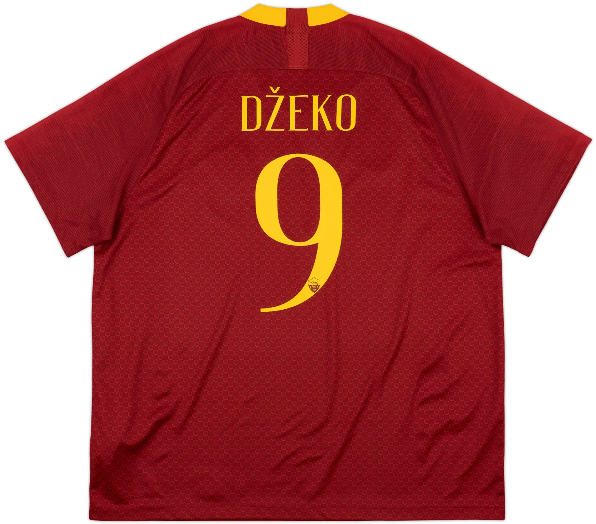 2018-19 Roma Home Shirt Dzeko #9 - 10/10 - (XXL)