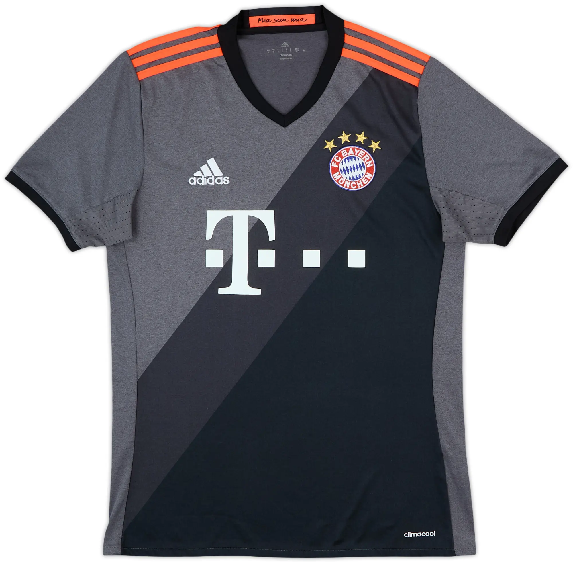 adidas Bayern Munich Mens SS Away Shirt 2016/17