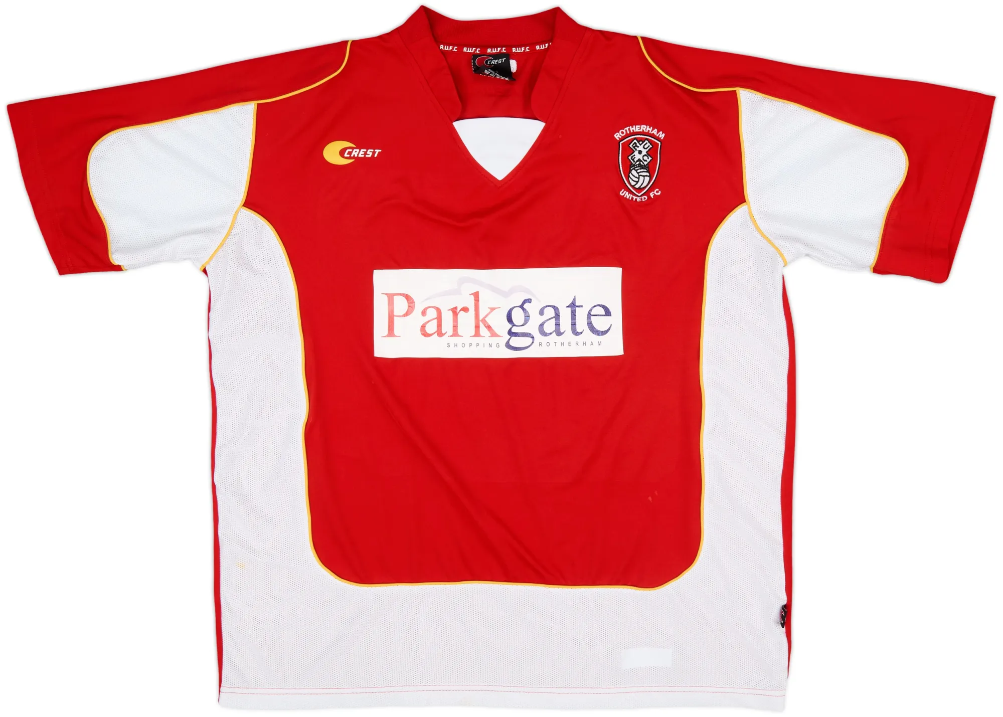 Home Rotherham United Mens SS Home Shirt 2007/08