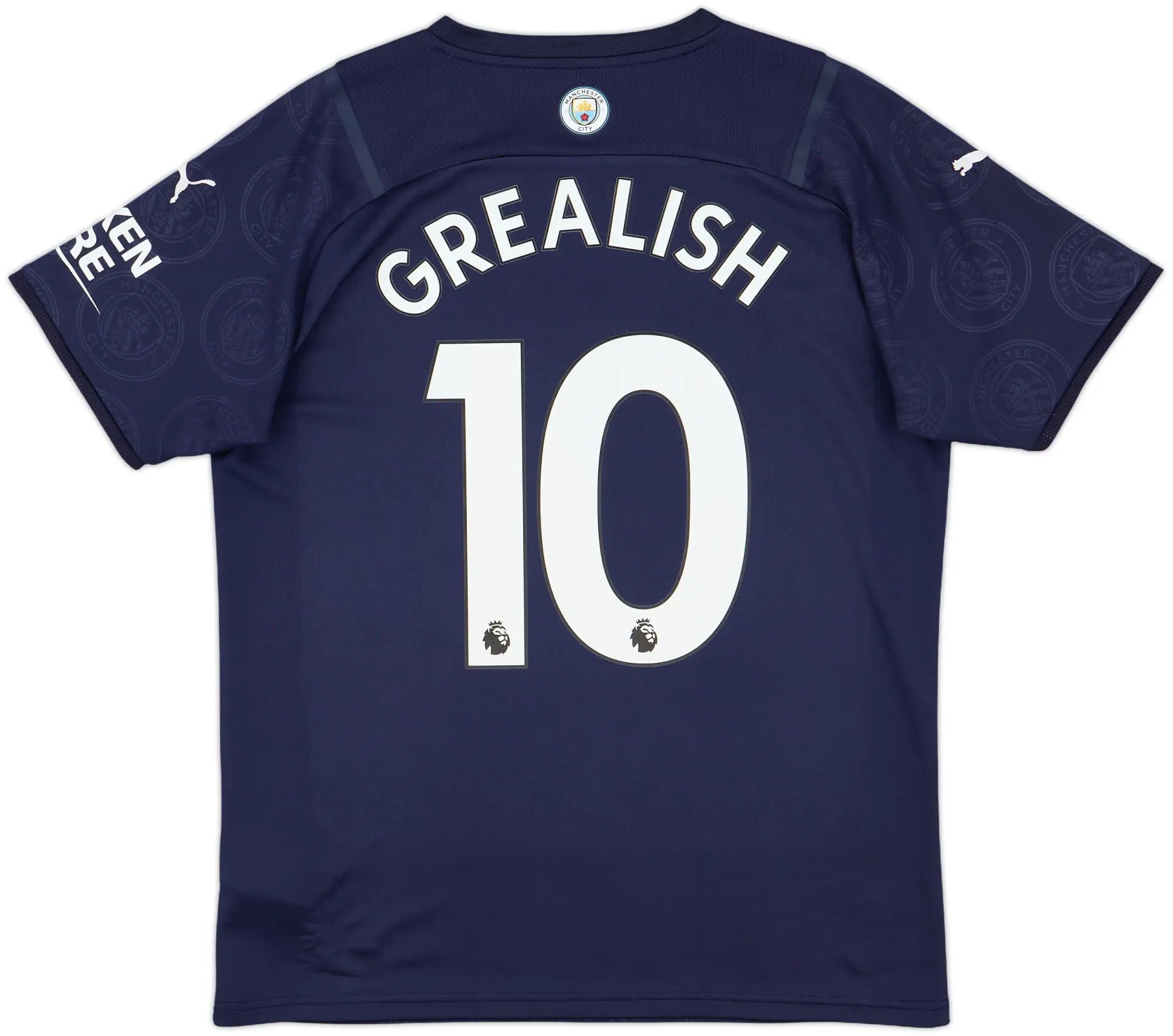 2021-22 Manchester City Third Shirt Grealish #10 - 10/10 - (M)
