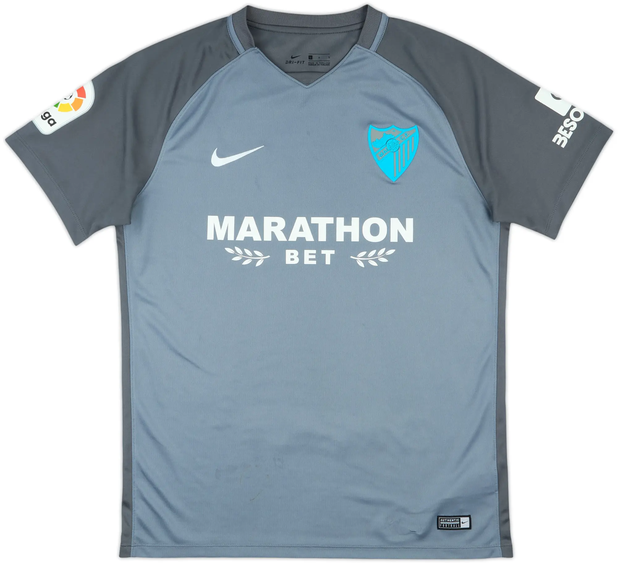 2017-18 Malaga Away Shirt - 7/10 - (L)
