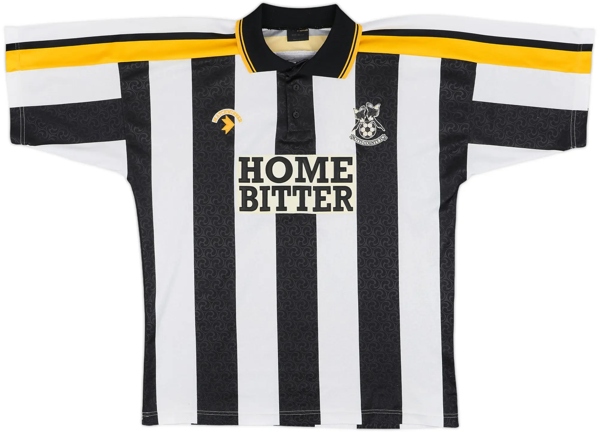 1991-93 Notts County Home Shirt - 7/10 - (L)