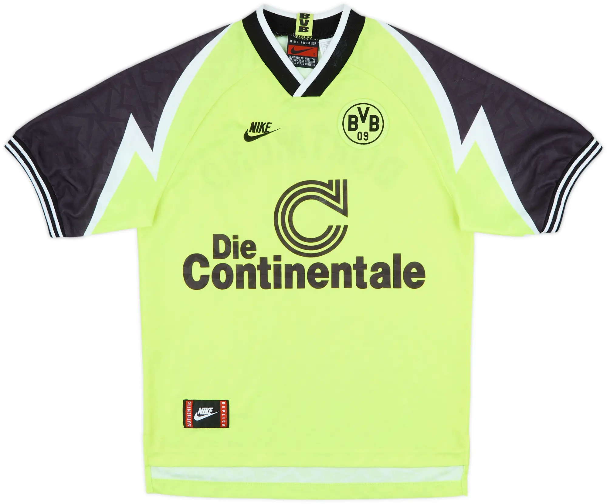 1995-96 Borussia Dortmund Home Shirt - 9/10 - (S)