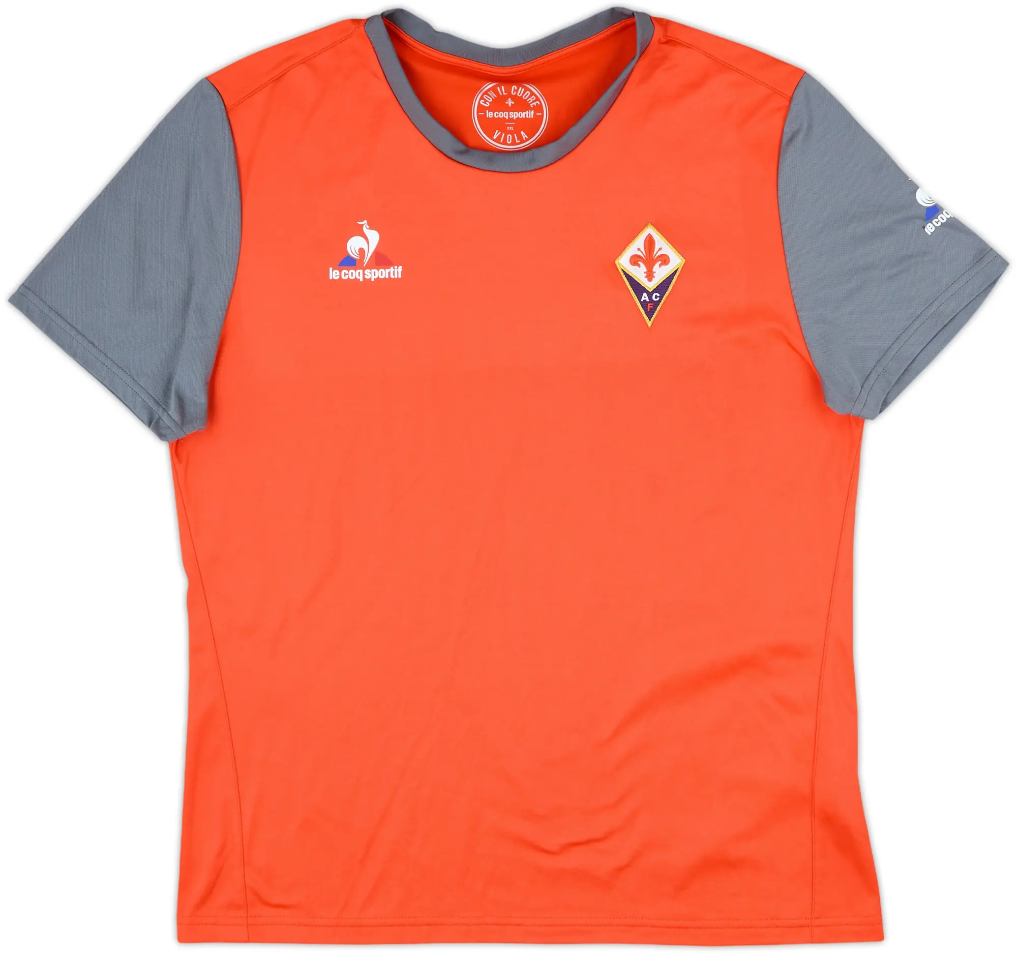 2016-17 Fiorentina Le Coq Sportif Training Shirt - 7/10 - (XXL)