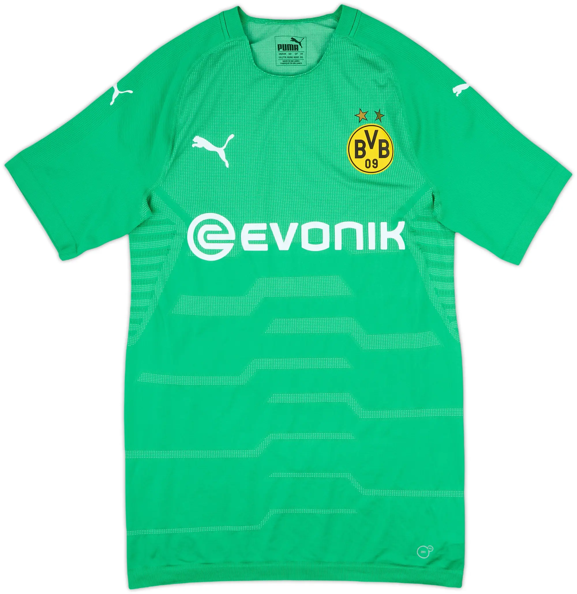 2018-19 Borussia Dortmund Player Issue GK S/S Shirt - 10/10 - (XXL)