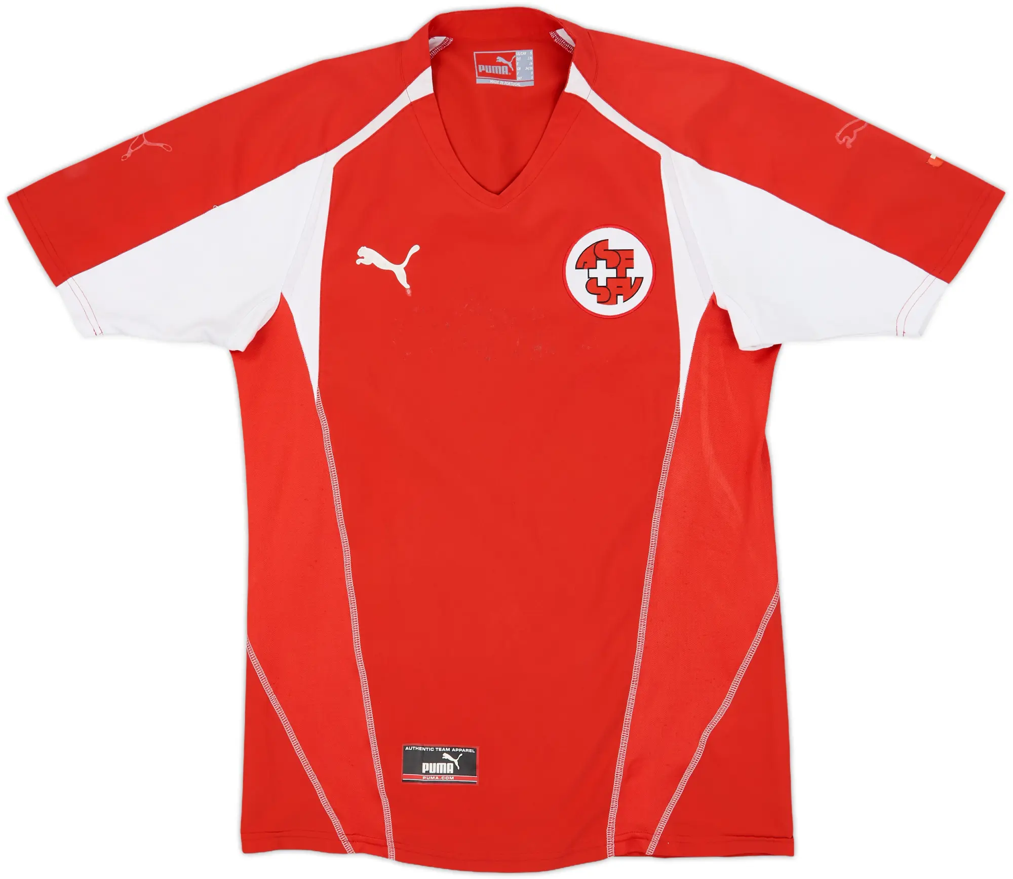 2004-06 Switzerland Home Shirt - 4/10 - (XXL.Boys)