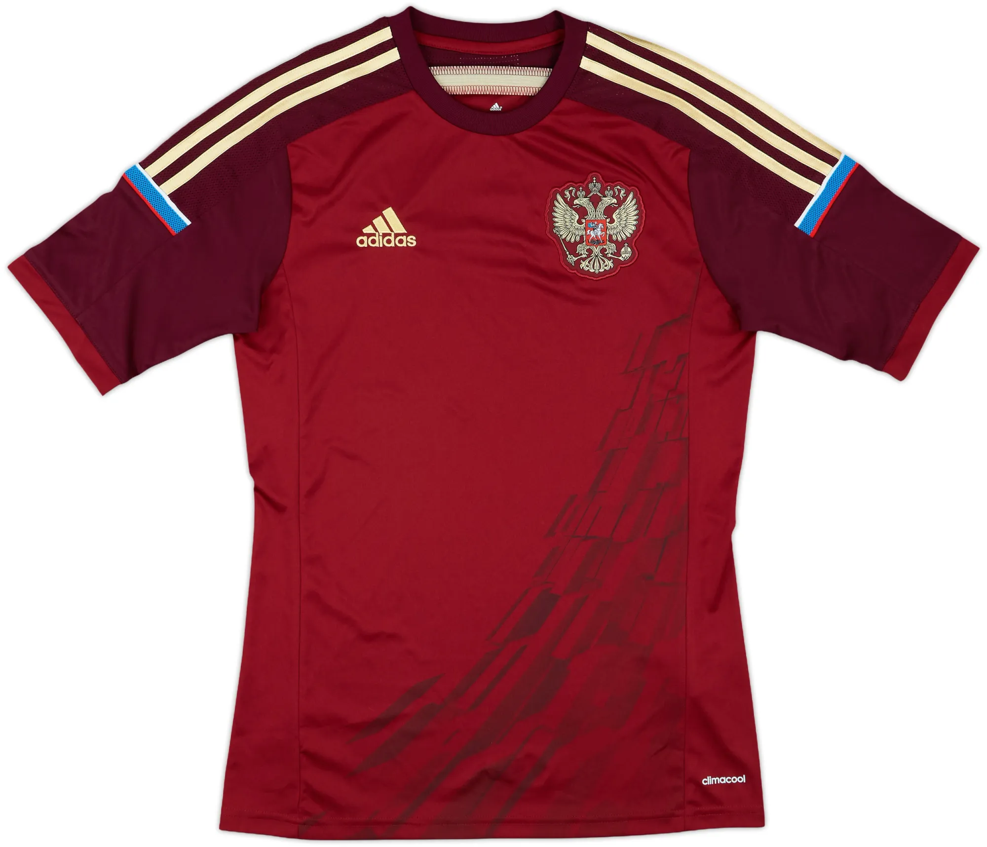 adidas Russia Mens SS Home Shirt 2014