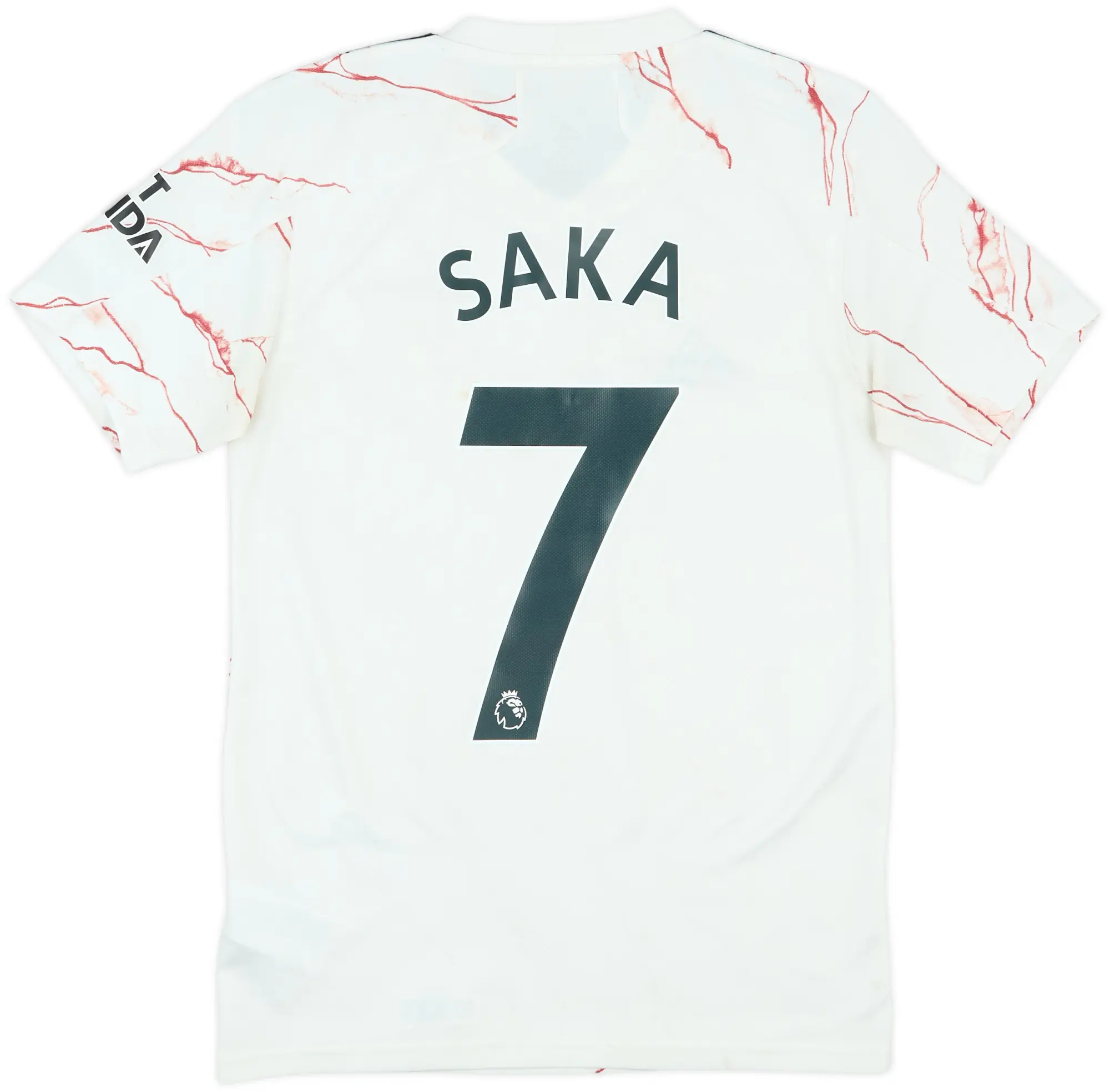 2020-21 Arsenal Away Shirt Saka #7 - 6/10 - (XS)