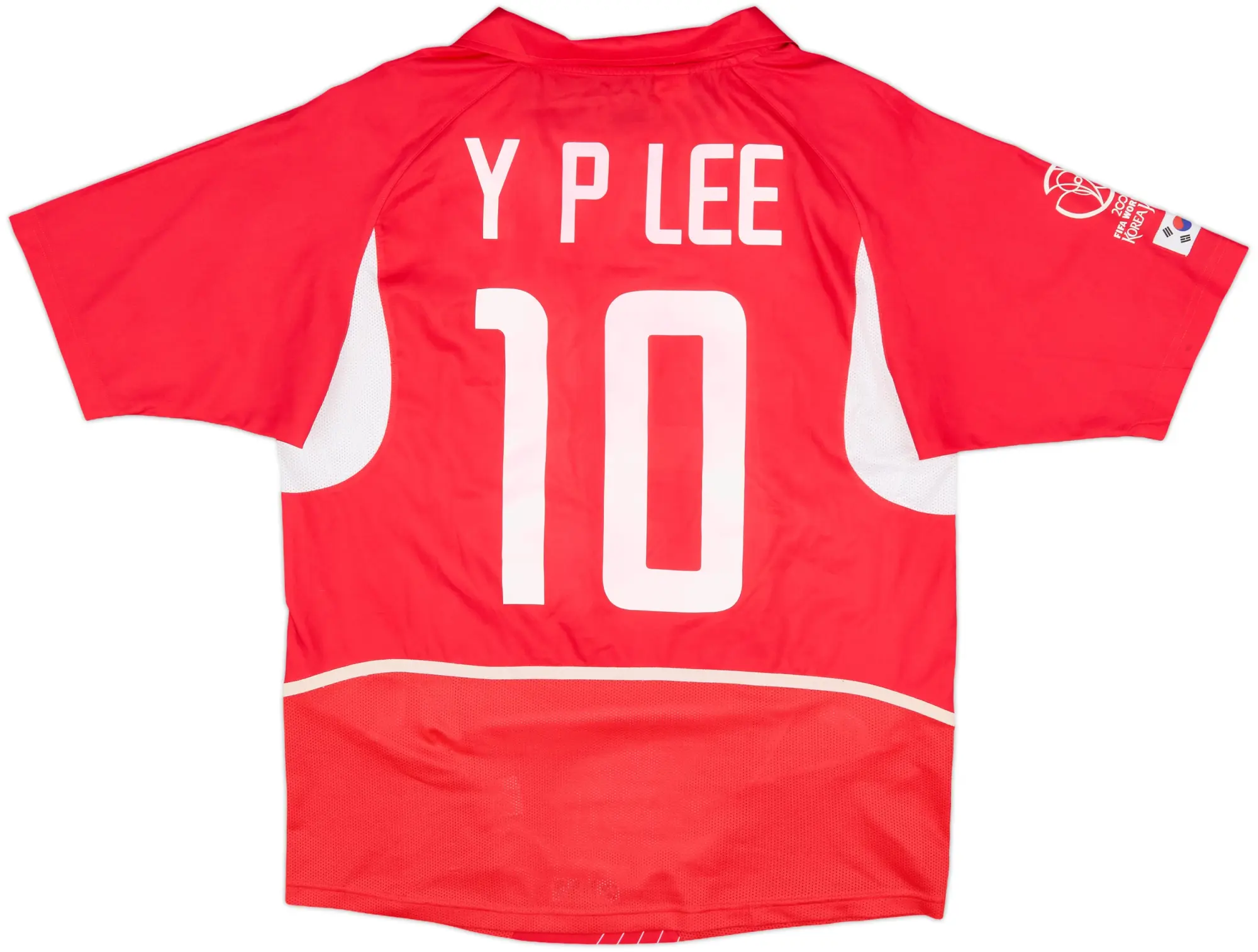2002-03 South Korea Home Shirt Y P Lee #10 - 8/10 - (M)