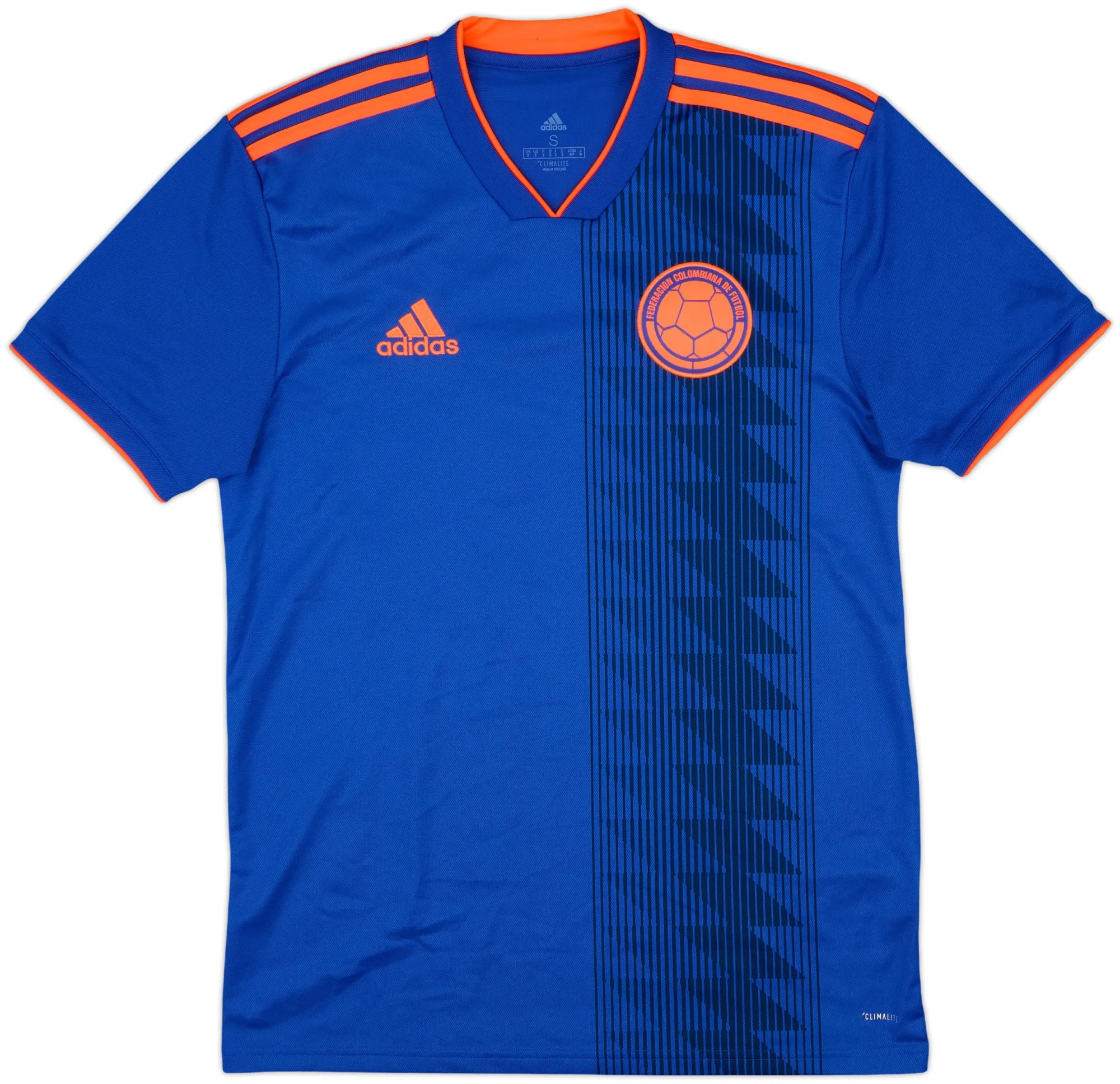 adidas Colombia Mens SS Away Shirt 2018