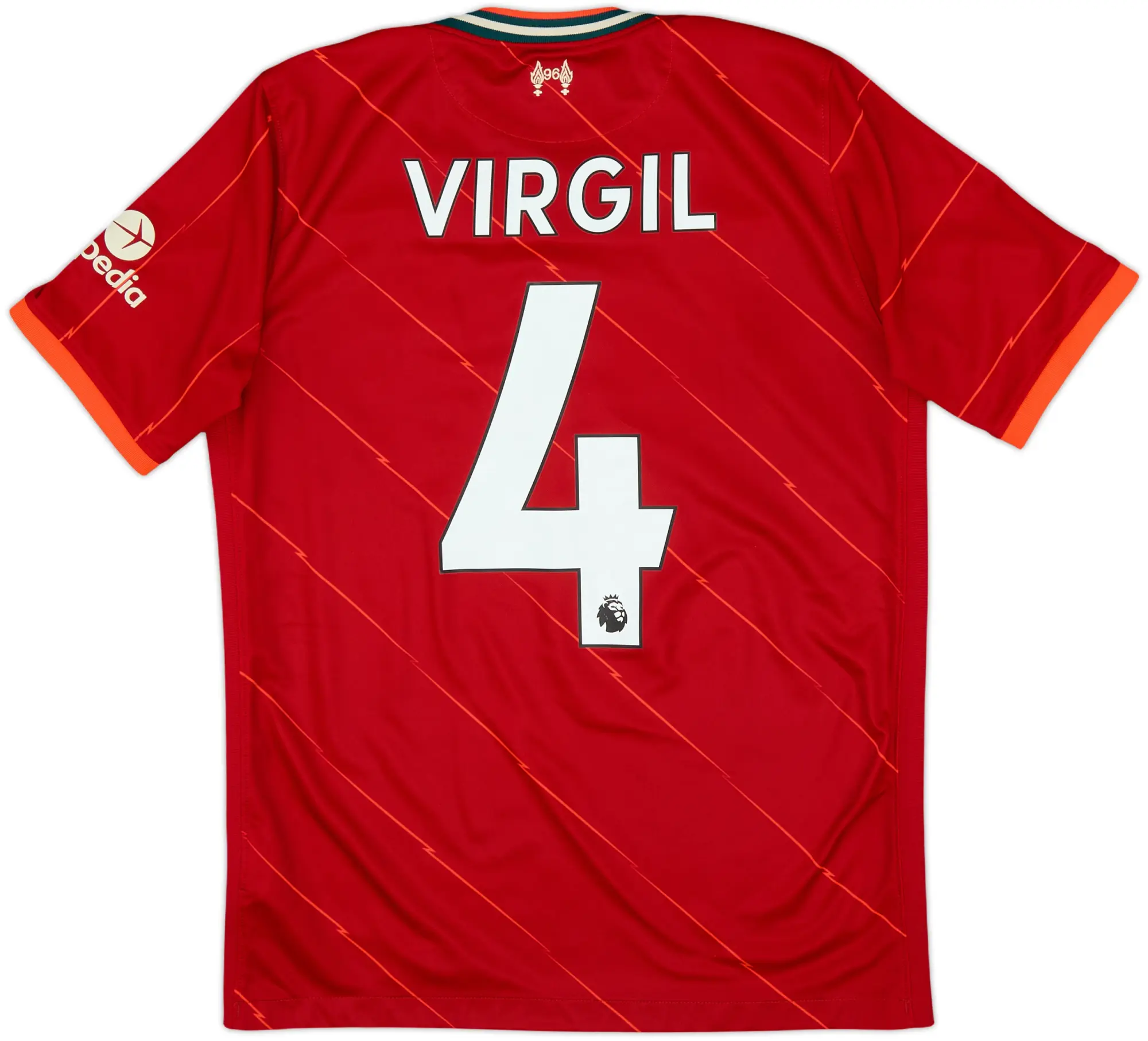 2021-22 Liverpool Authentic Home Shirt M.Salah #11 - 10/10 - (S)