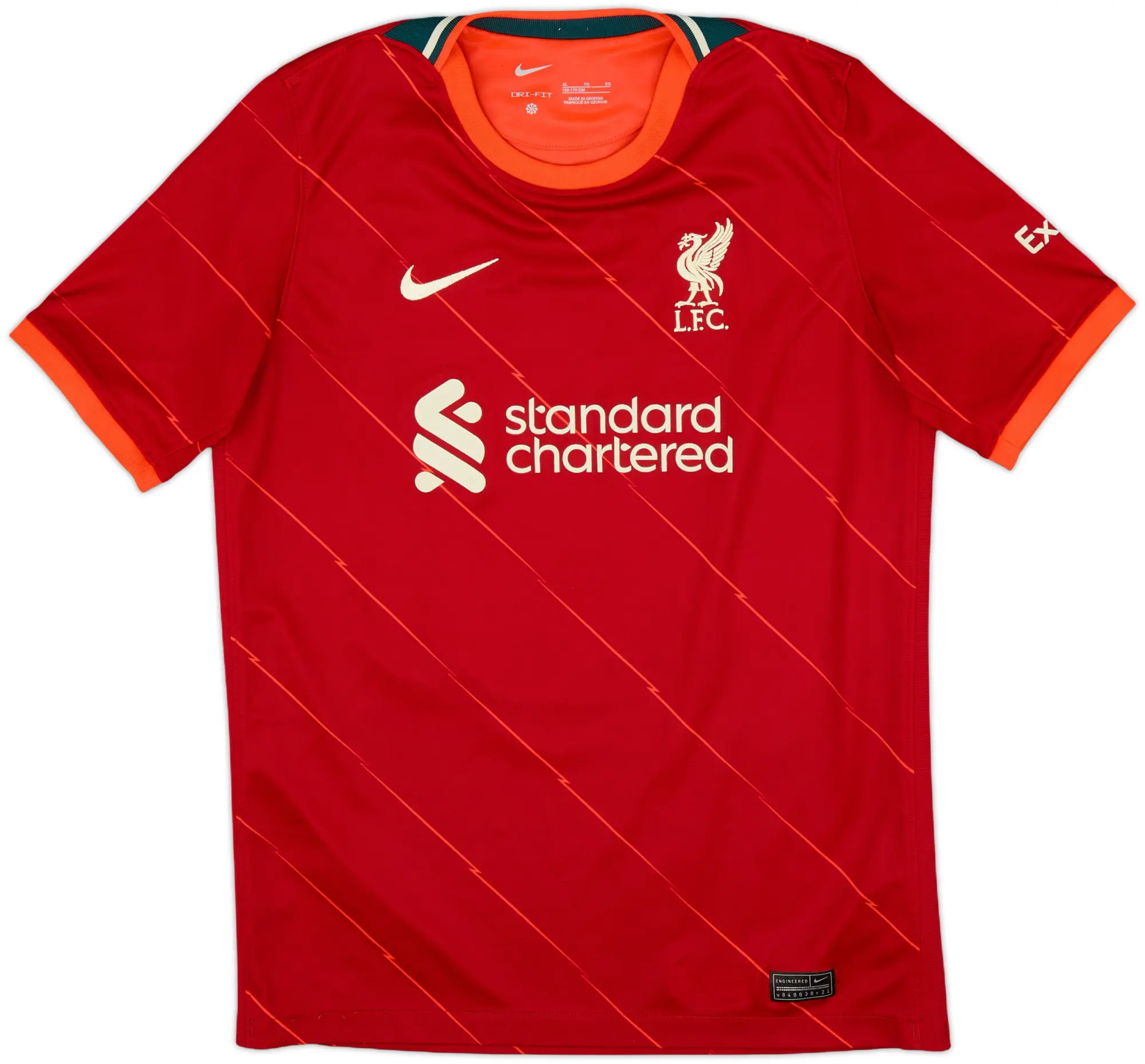 2021-22 Liverpool Authentic Home Shirt M.Salah #11 - 10/10 - (S)