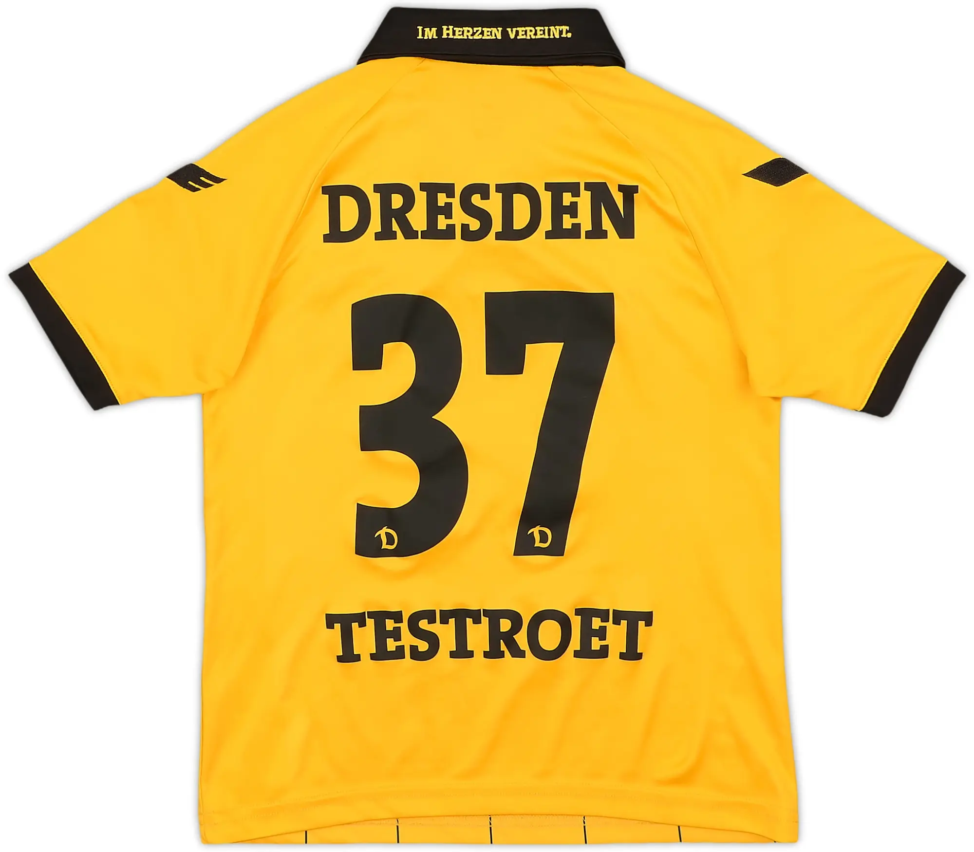 Home Dynamo Dresden Boys SS Home Shirt 2015/16