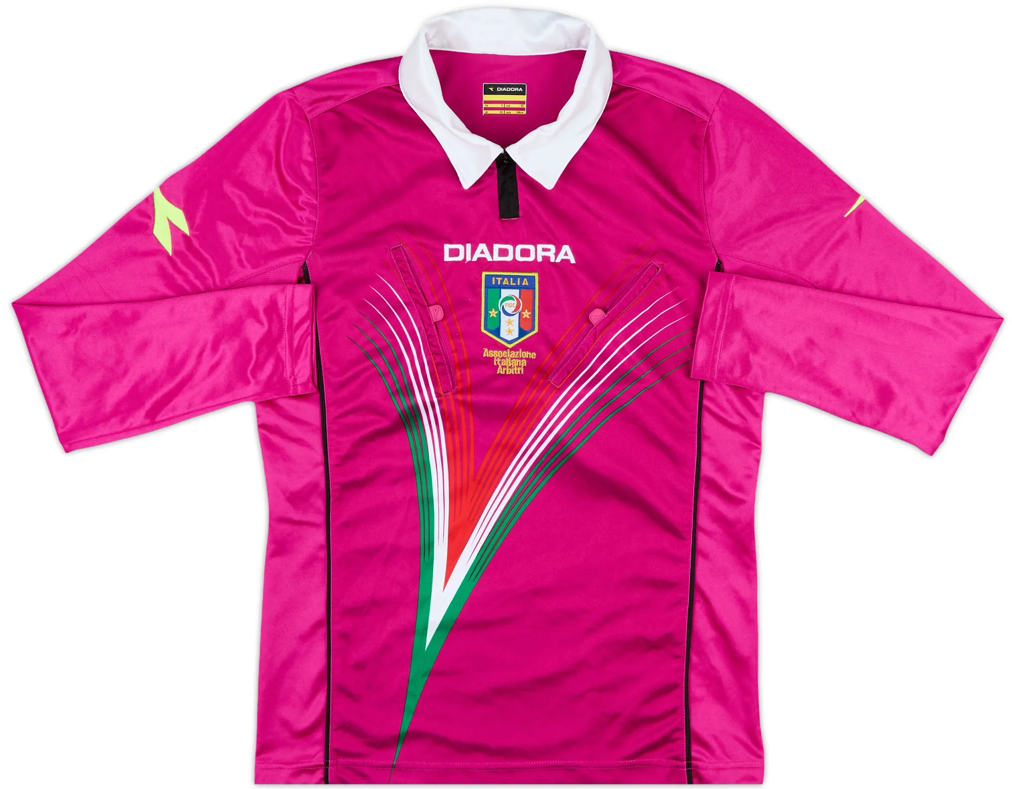 Diadora Italy Mens LS Home Shirt 2012