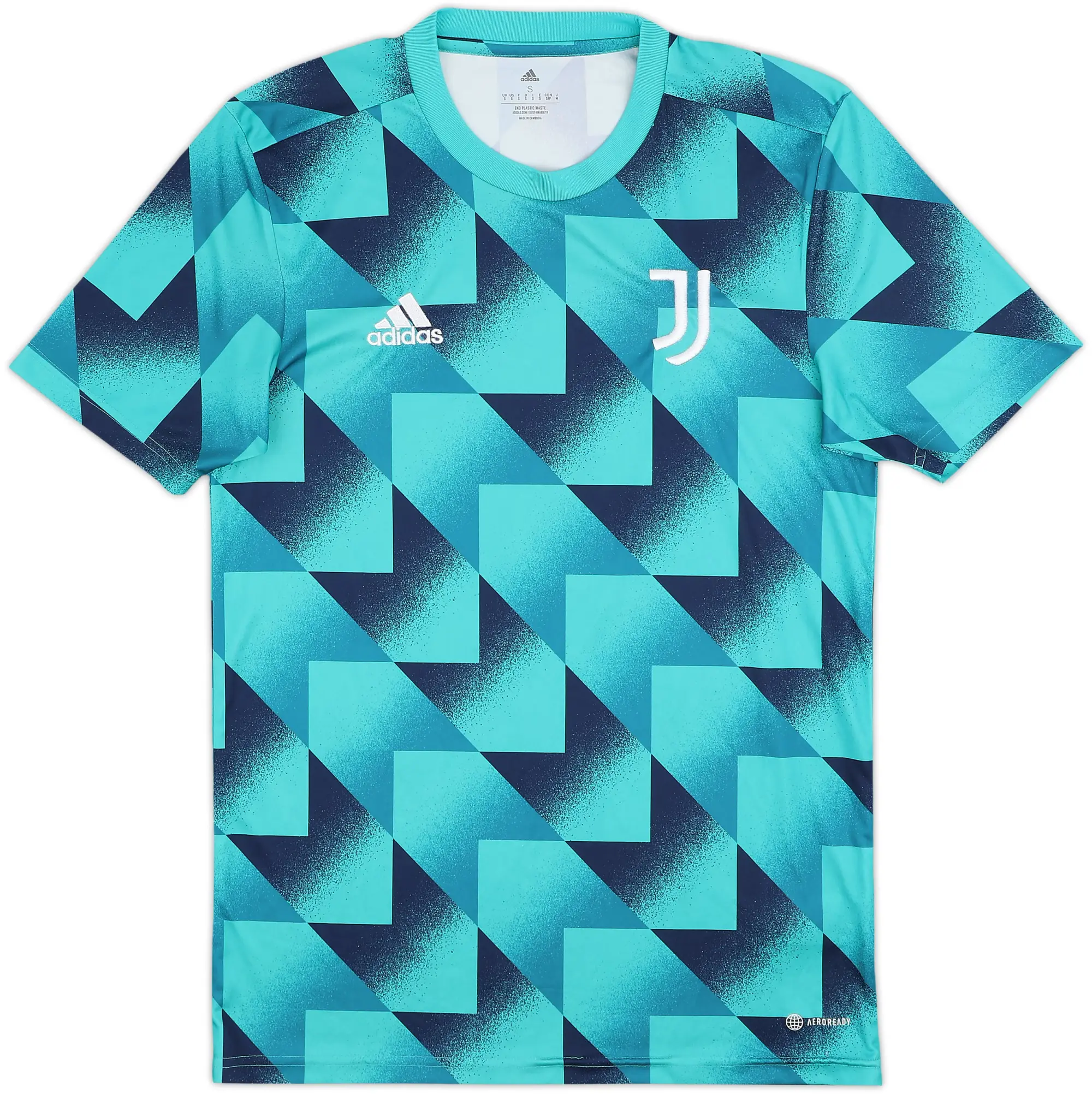 2022-23 Juventus adidas Pre-Match Training Shirt - 9/10 - (S)