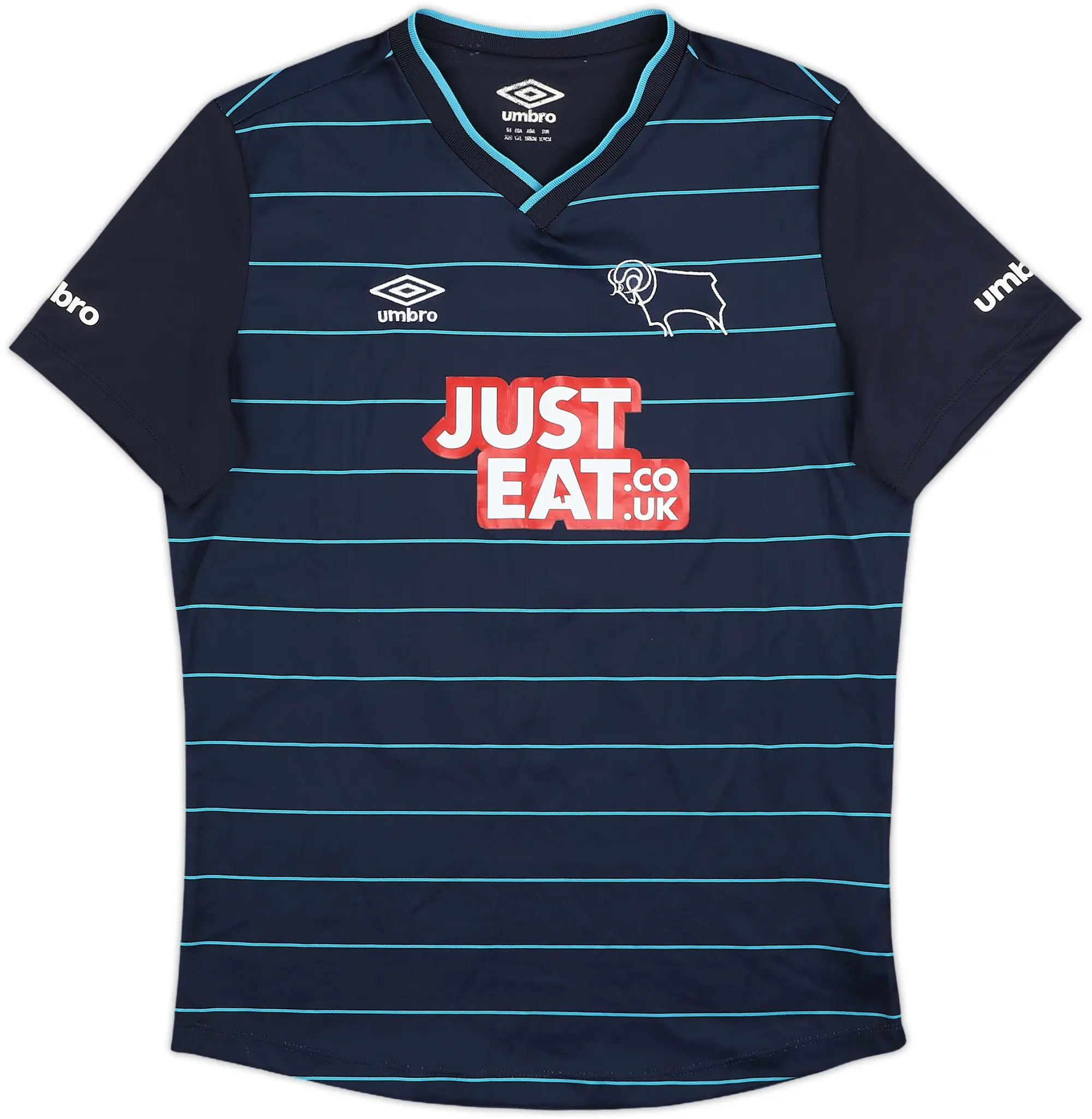 Umbro Derby County Boys SS Away Shirt 2014/15