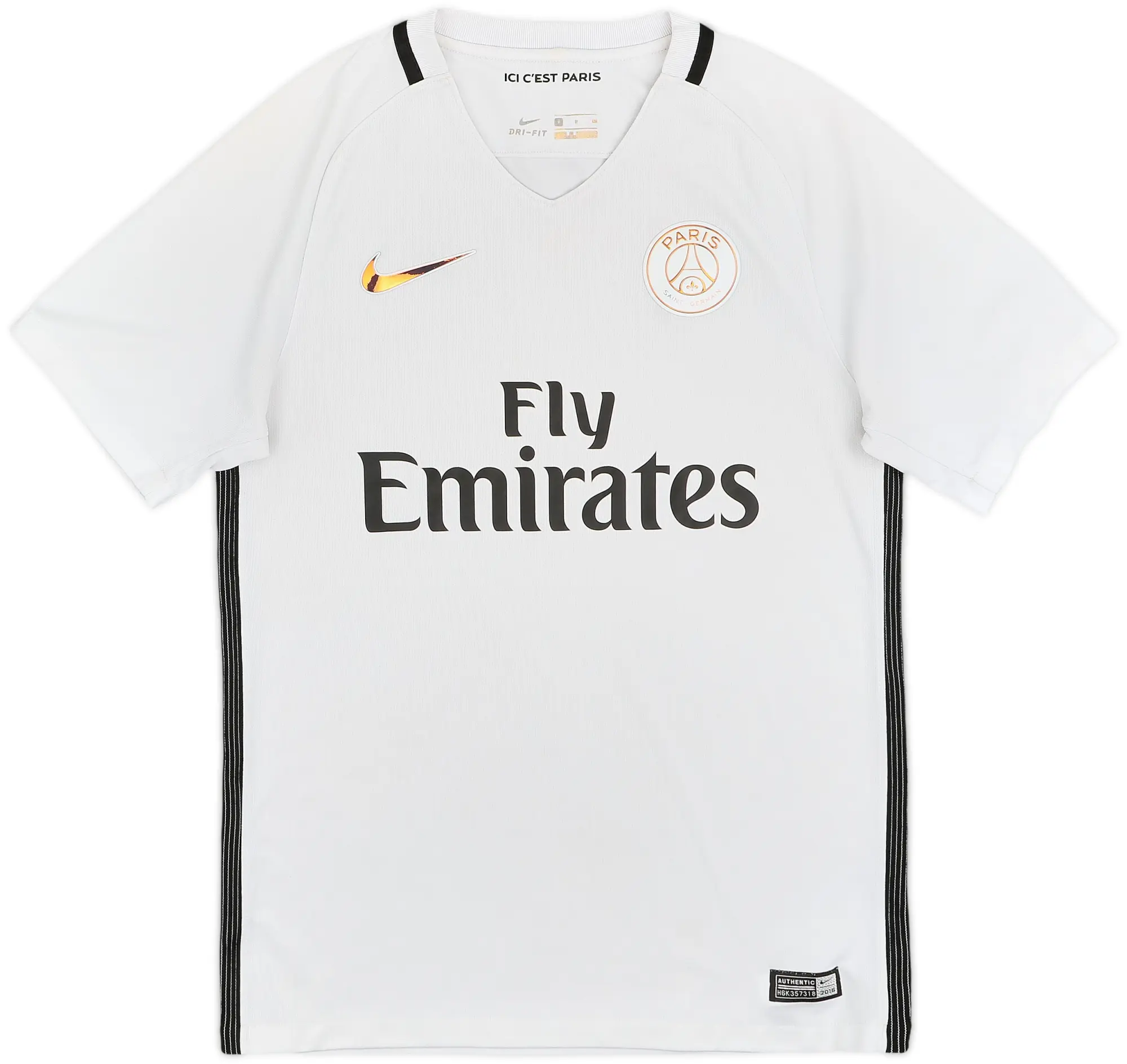 2016-17 Paris Saint-Germain Third Shirt - 8/10 - (S)