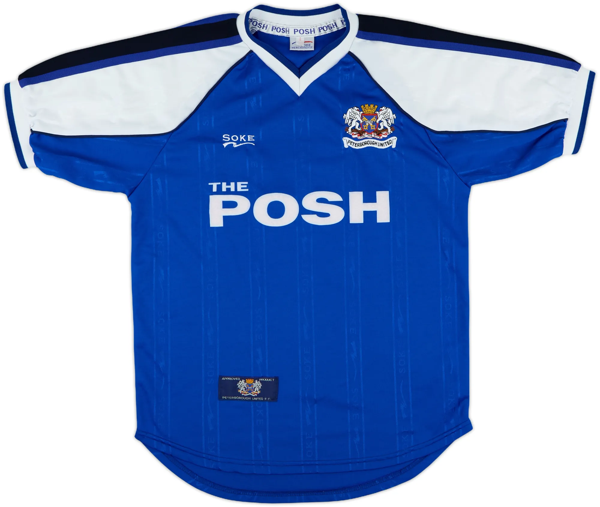 Home Peterborough United Mens SS Home Shirt 2000/01