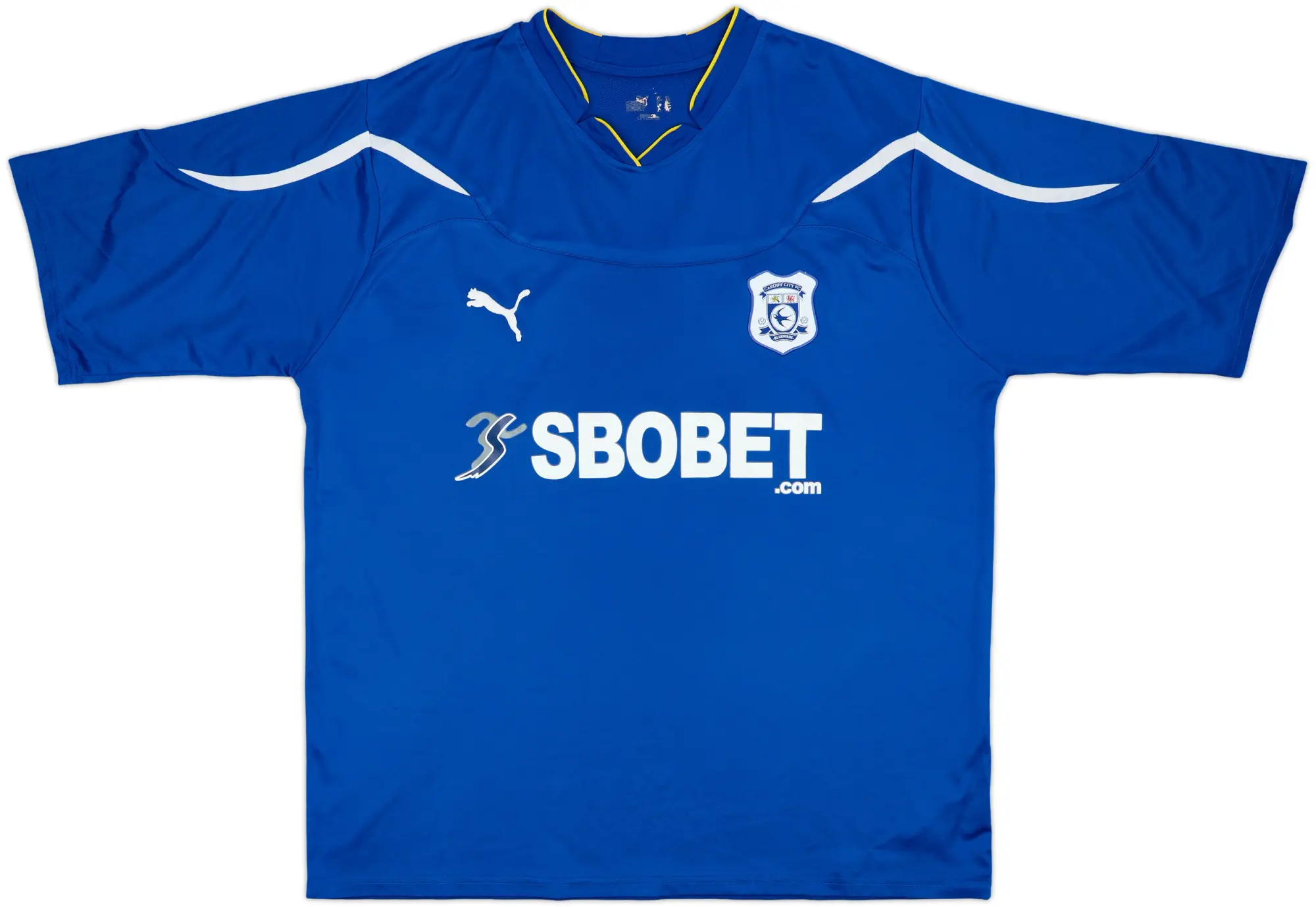 2010-11 Cardiff Home Shirt - 8/10 - (XXL)