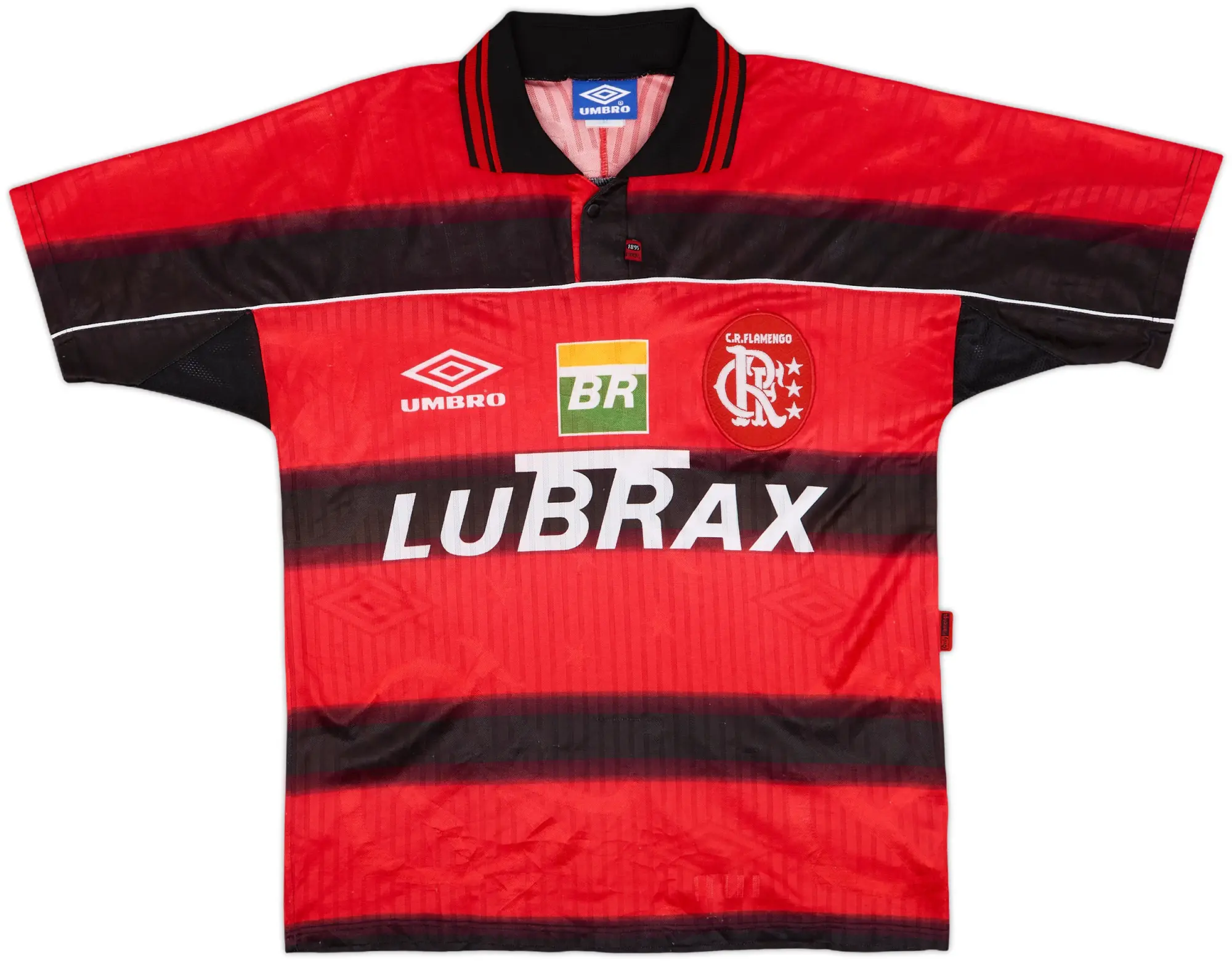 1997-99 Flamengo Home Shirt - 8/10 - (M)