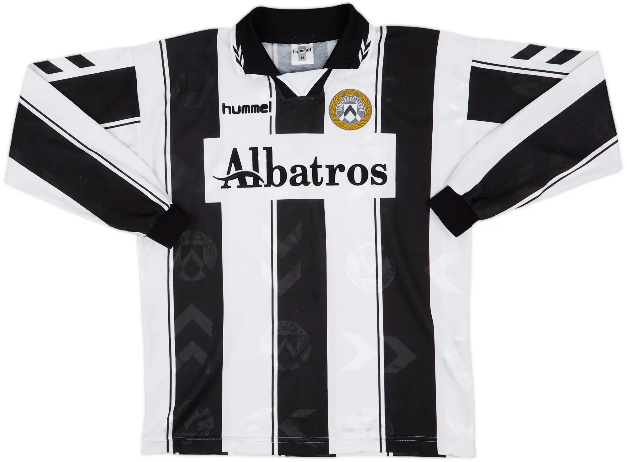 1995-96 Udinese Home L/S Shirt - 8/10 - (M)