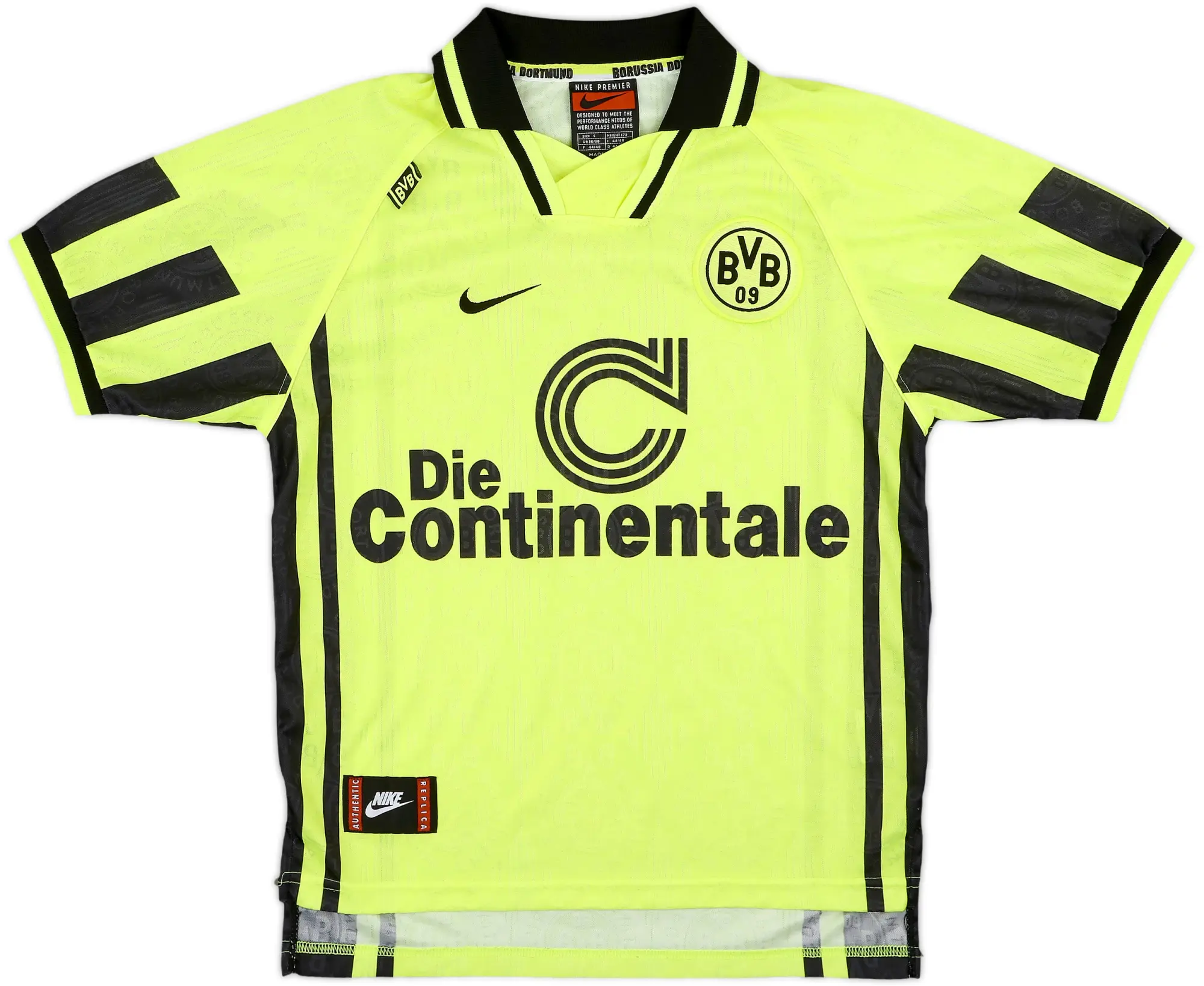 1996-97 Borussia Dortmund Home Shirt - 8/10 - (S)