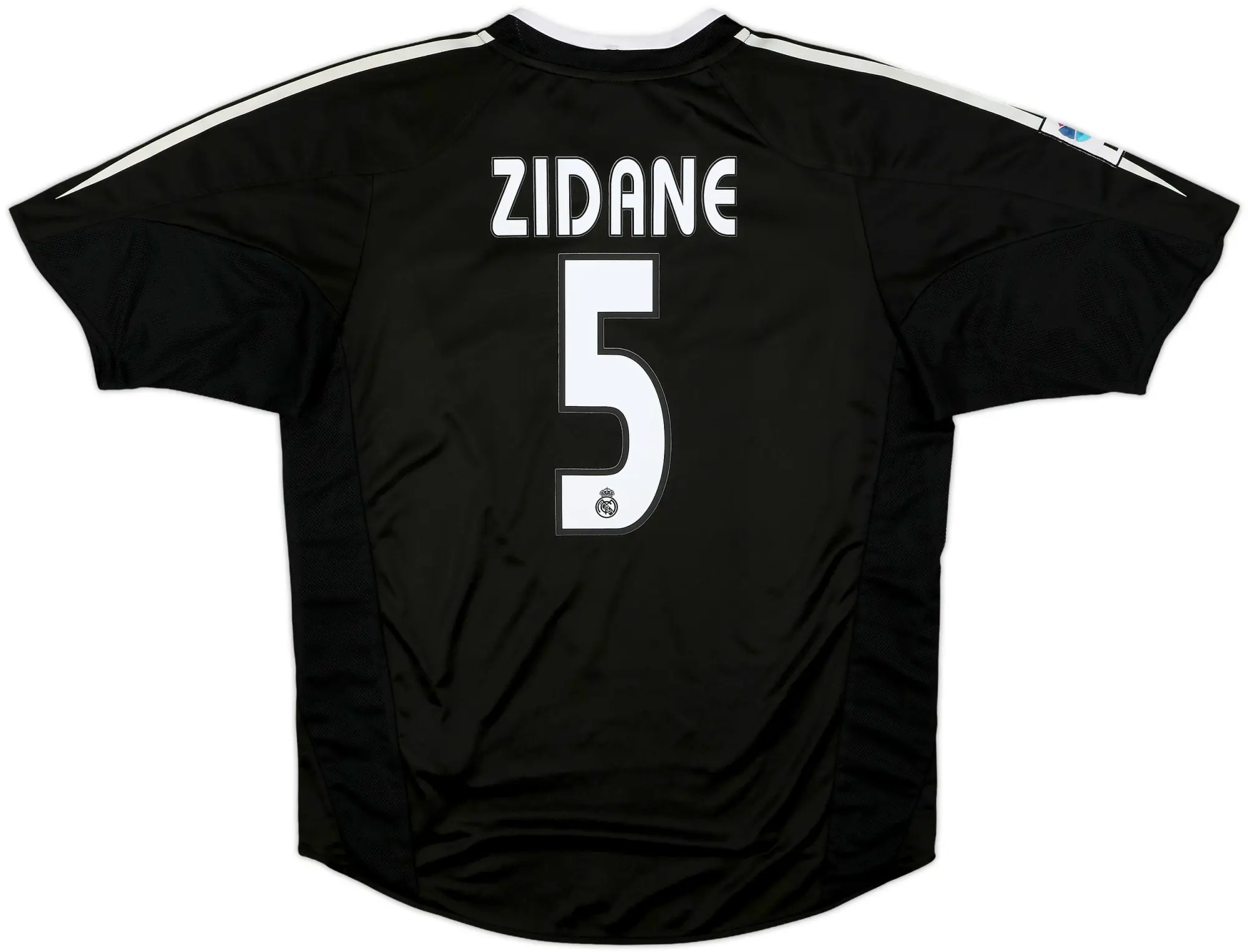 2004-05 Real Madrid Away Shirt Zidane #5 - 8/10 - (M)