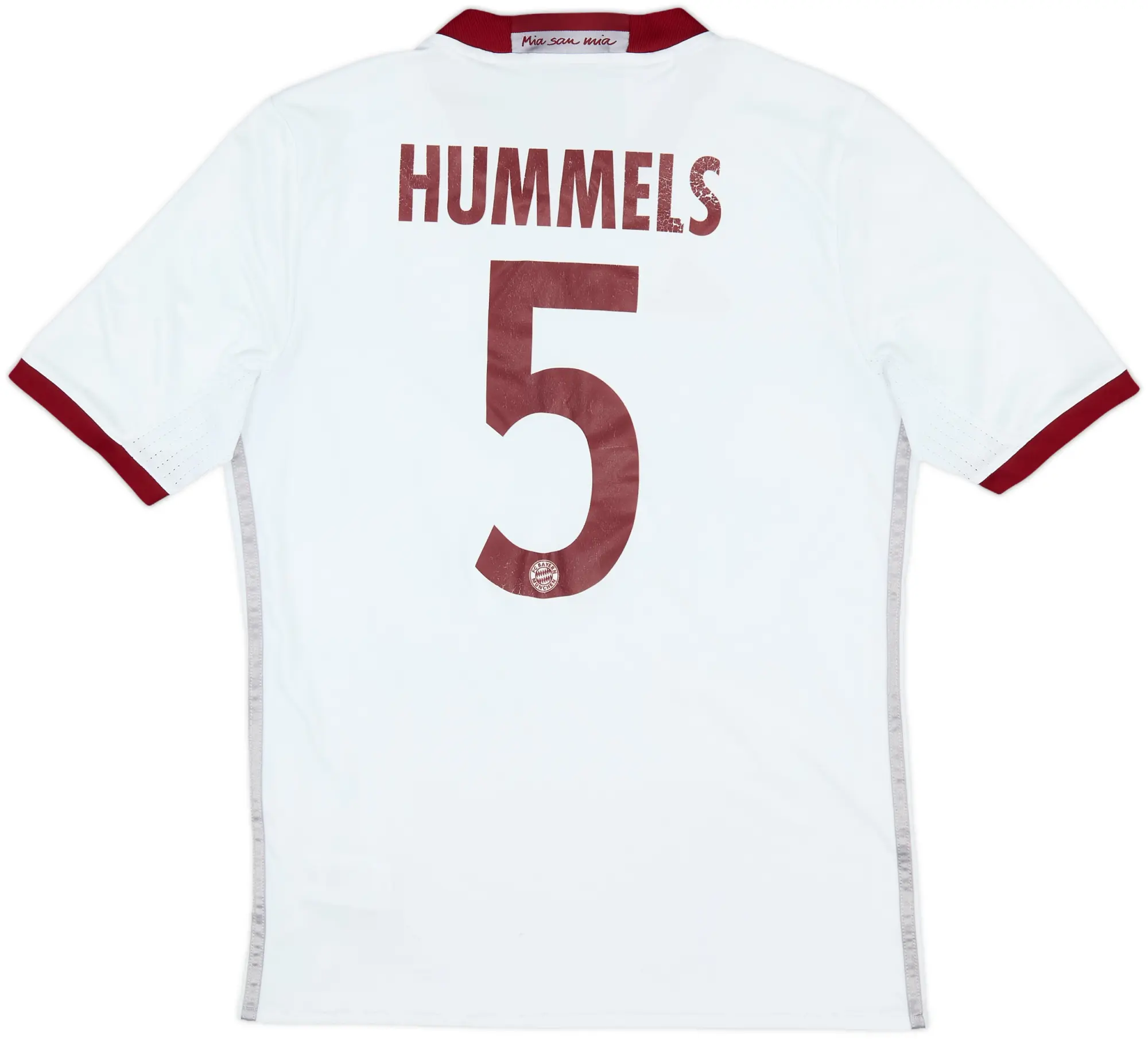 2016-17 Bayern Munich Third Shirt Hummels #5 - 6/10 - (XL.Boys)