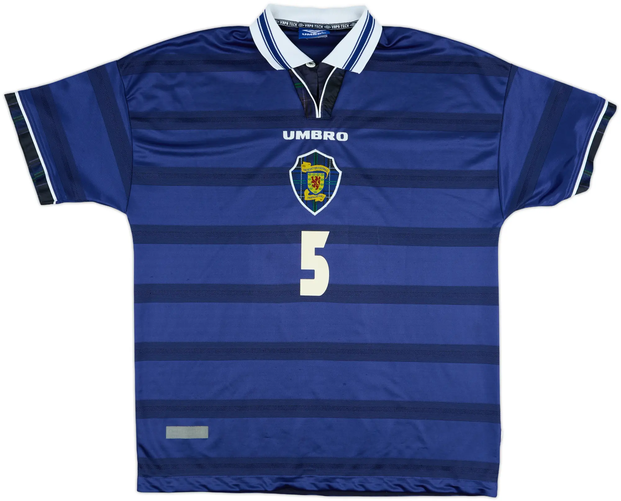 1998-00 Scotland Home Shirt #5 - 7/10 - (XXL)