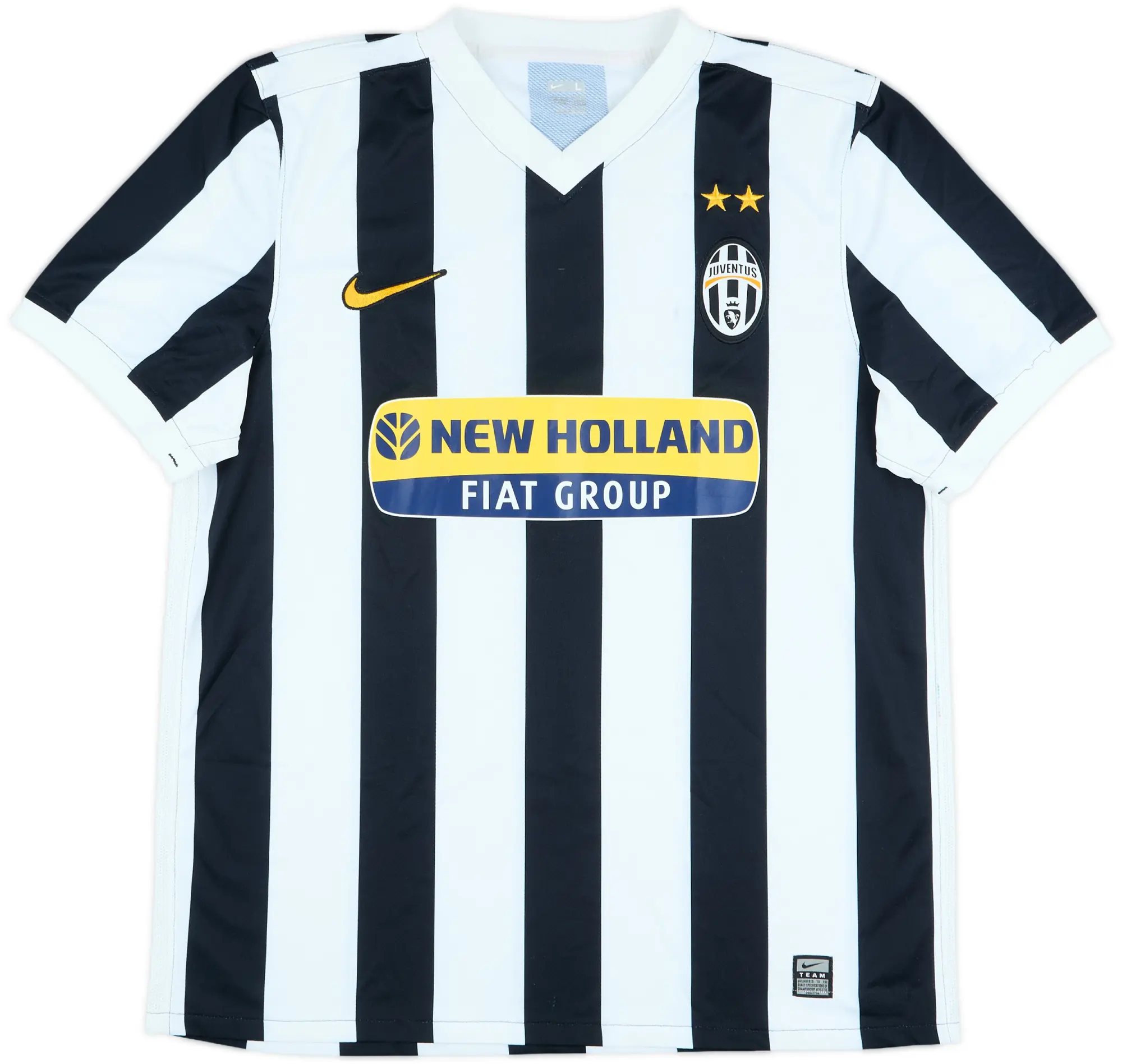 2009-10 Juventus Match Issue Home Shirt #10