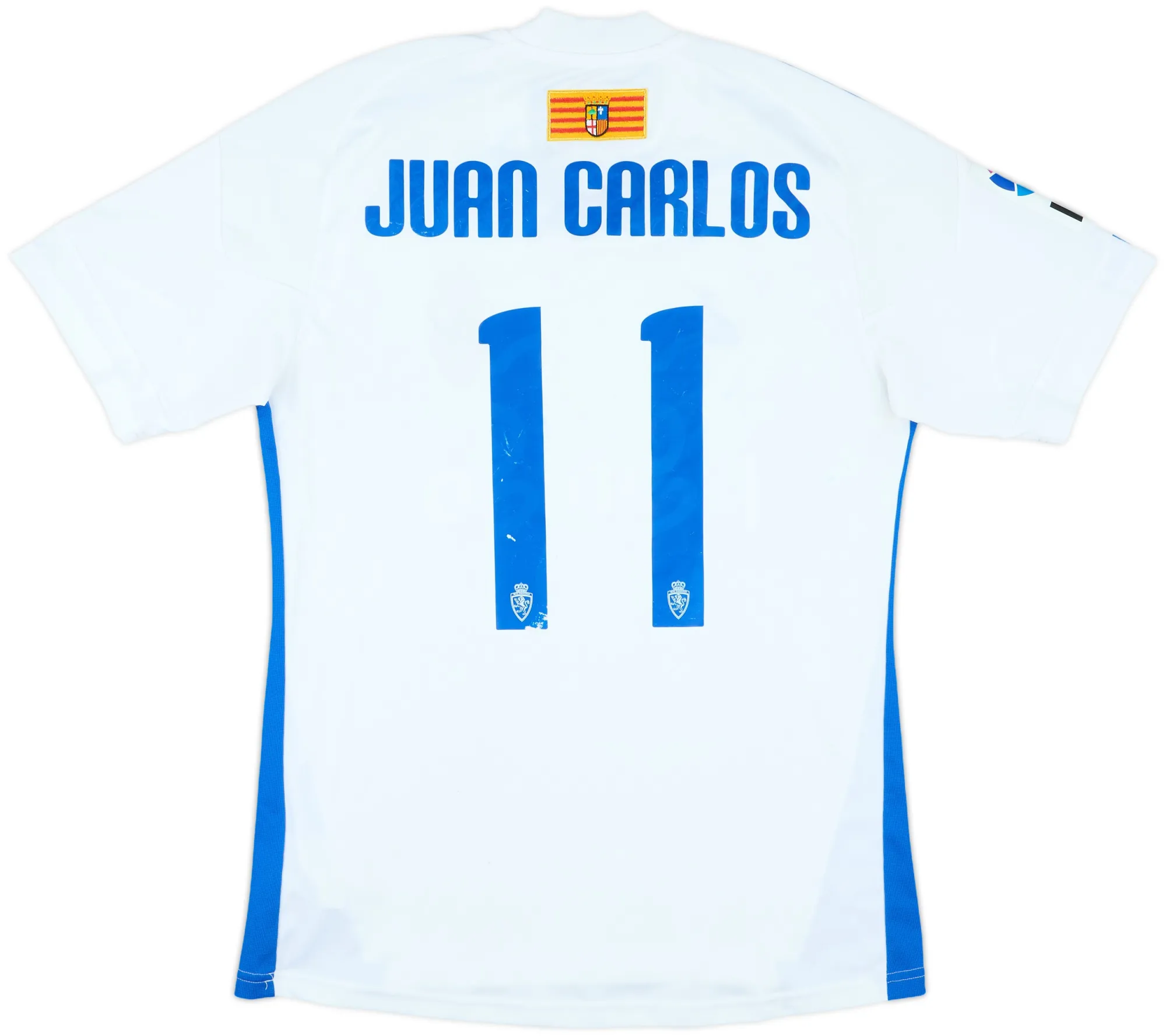 adidas Zaragoza Mens SS Player Issue Home Shirt 2011/12