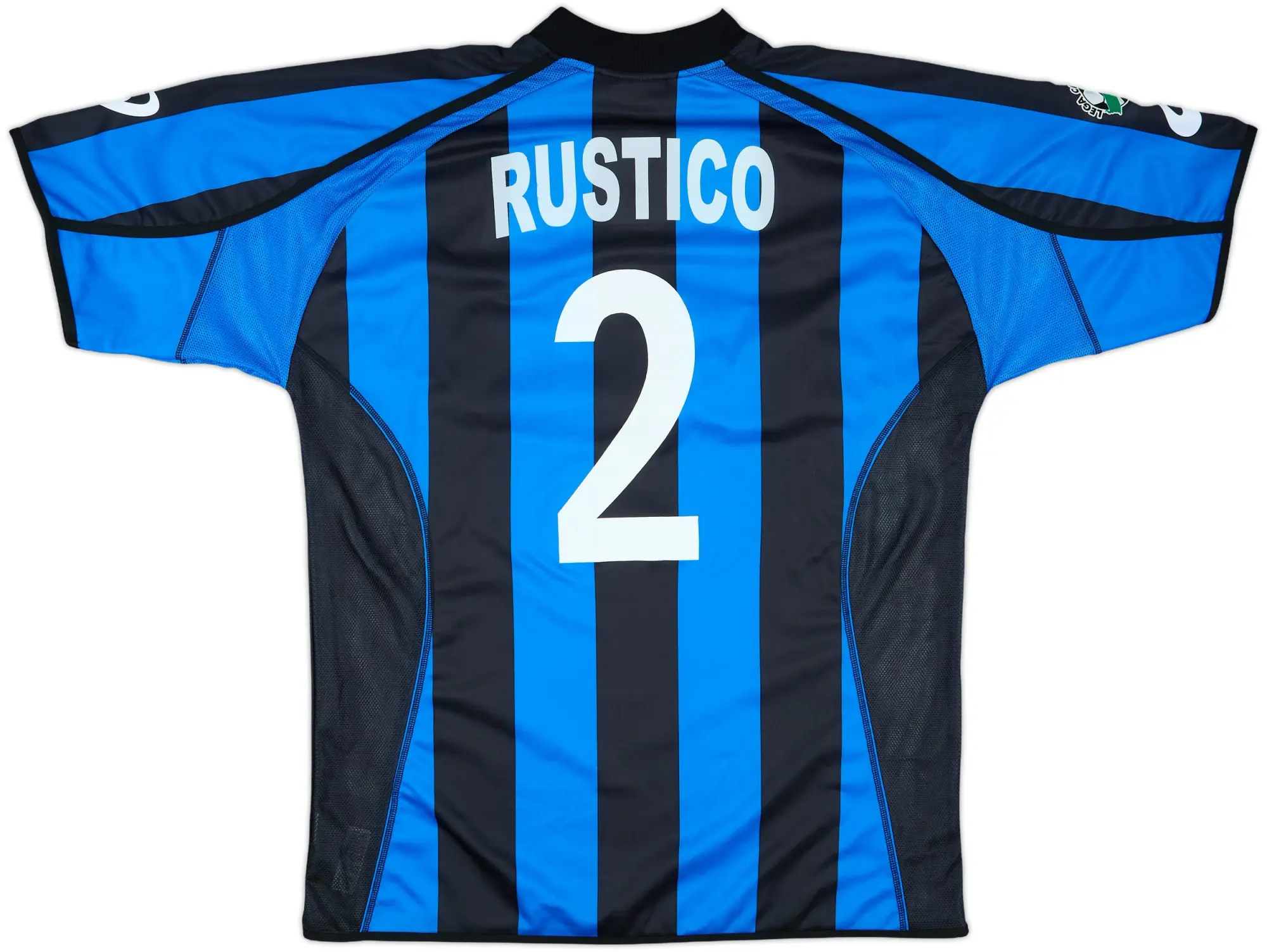2003-04 Atalanta Match Issue Home Shirt Rustico #2