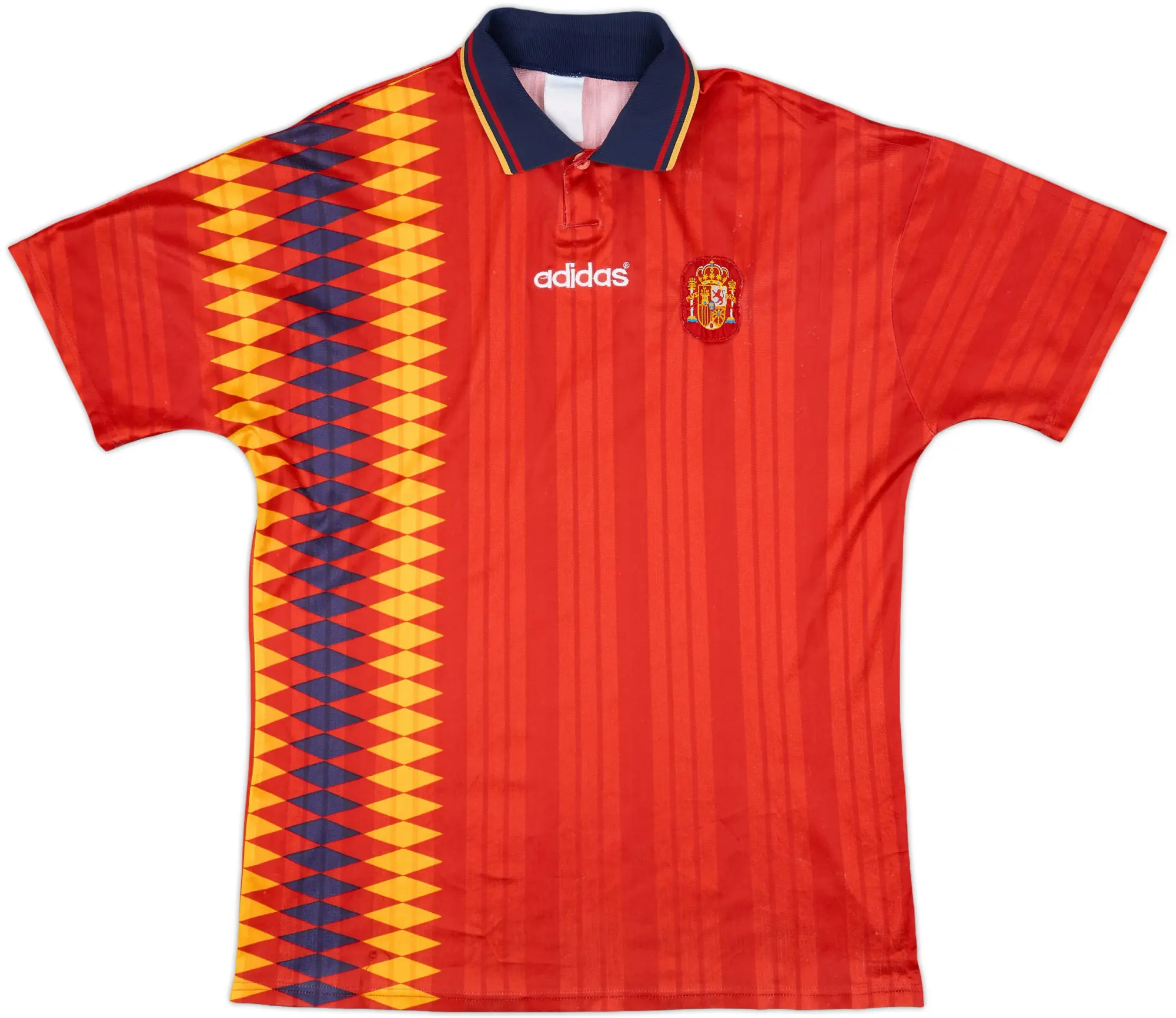 1994-96 Spain Home Shirt - 8/10 - (XL)