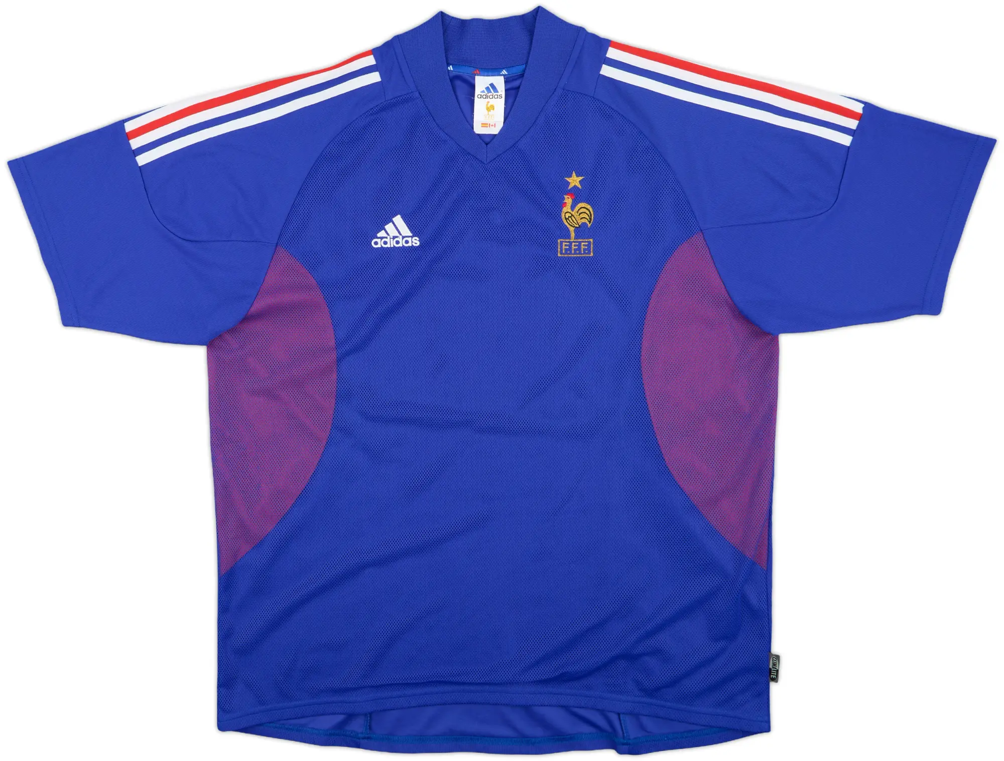 2002-04 France 'Signed' Home Shirt - 8/10 - (L)