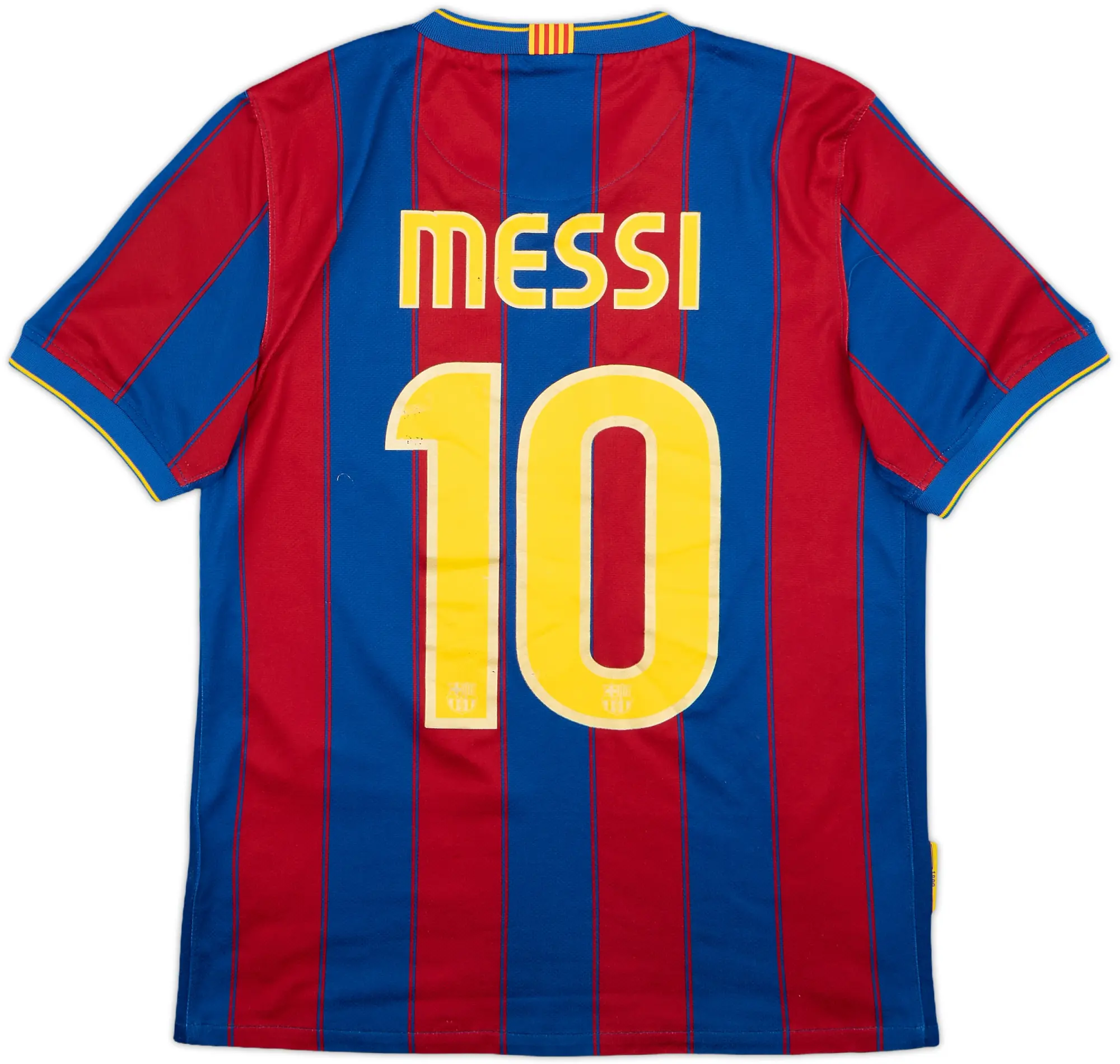 2009-10 Barcelona Home Shirt Messi #10 - 7/10 - (S)