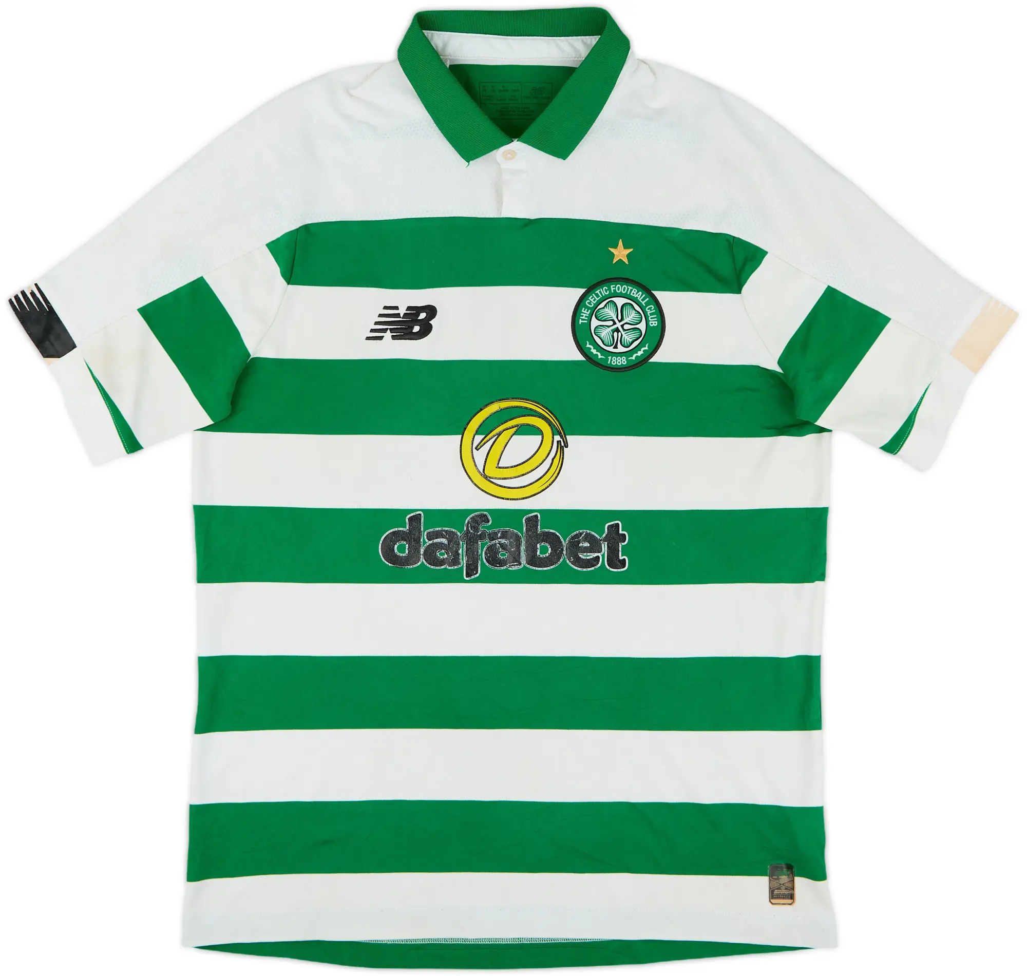 NewBalance Celtic Mens SS Home Shirt 2019/20