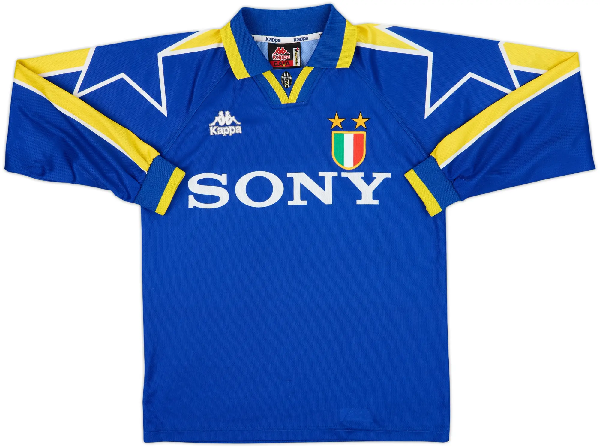 1996-97 Juventus Away L/S Shirt - 10/10 - (S)
