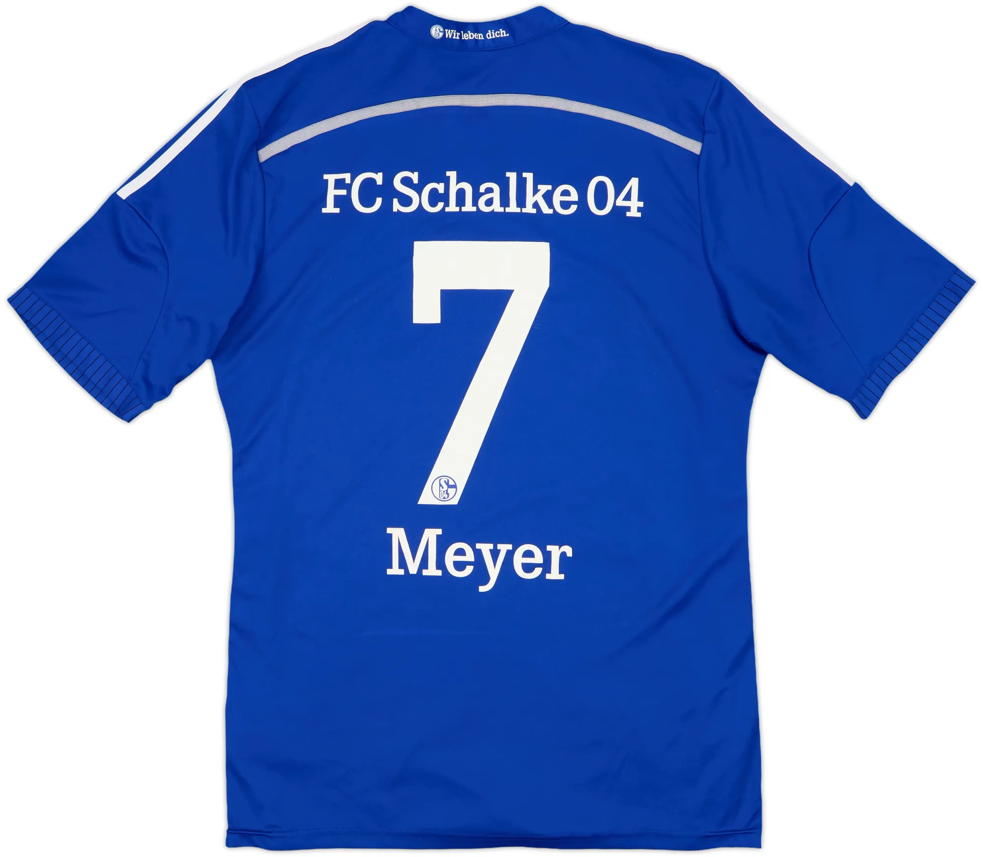 adidas Schalke 04 Mens SS Home Shirt 2014/16