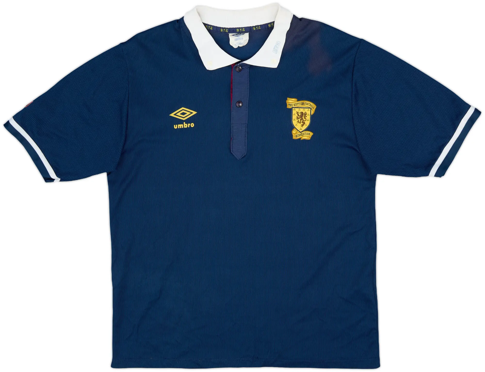 Umbro Scotland Mens SS Home Shirt 1988
