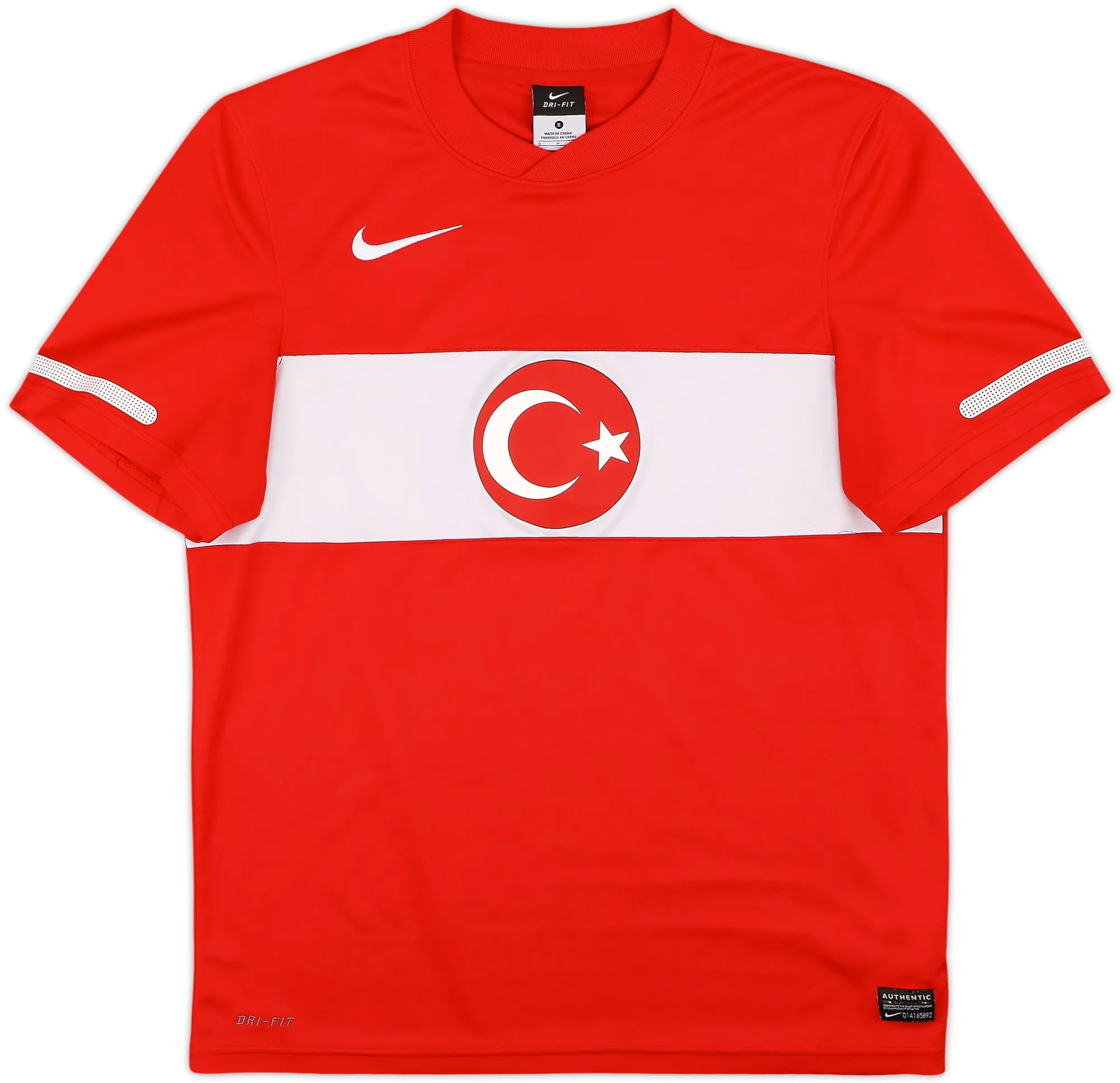 Nike Turkey Mens SS Home Shirt 2010