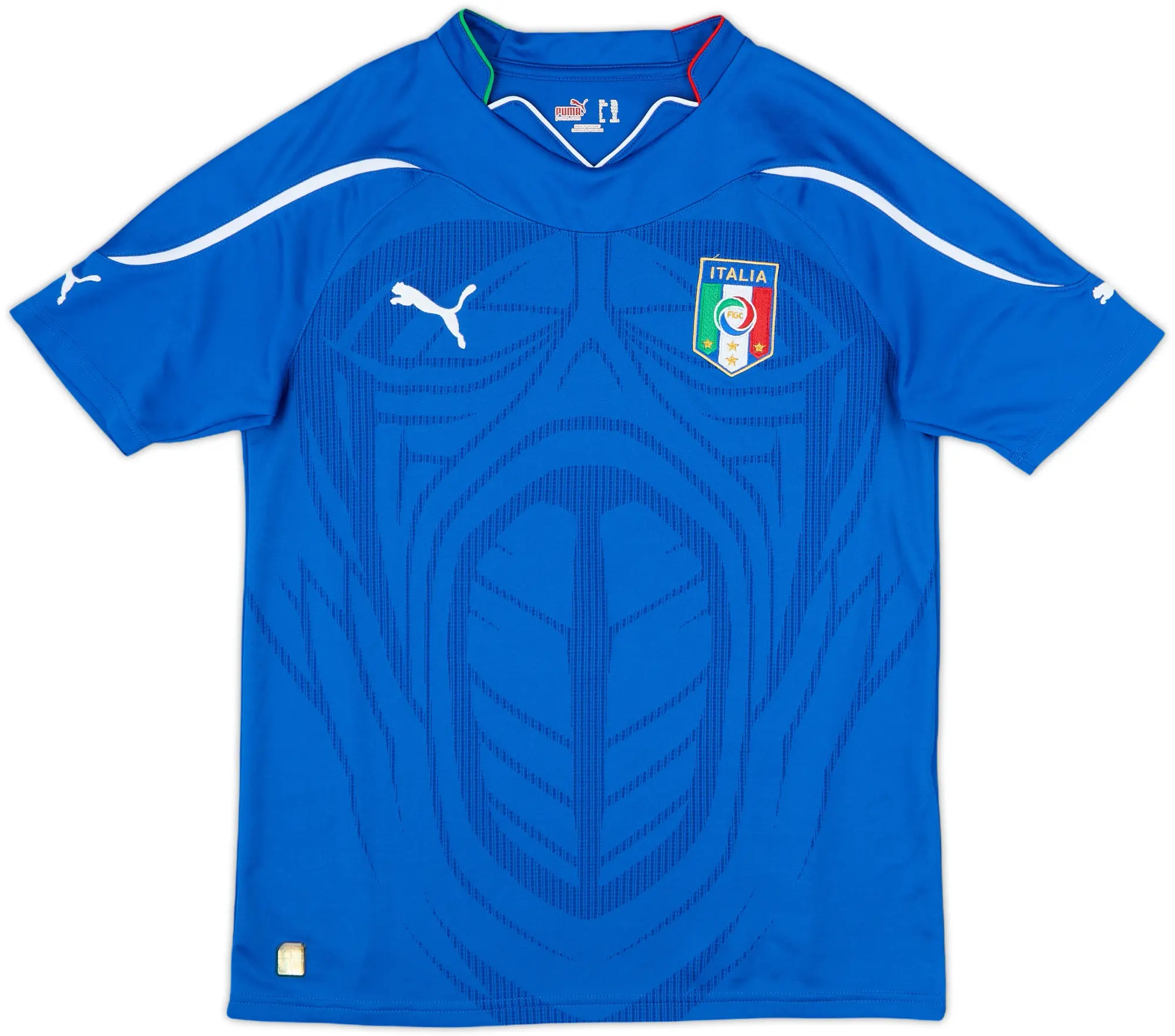 2010-12 Italy Home Shirt - 10/10 - (XL.Boys)
